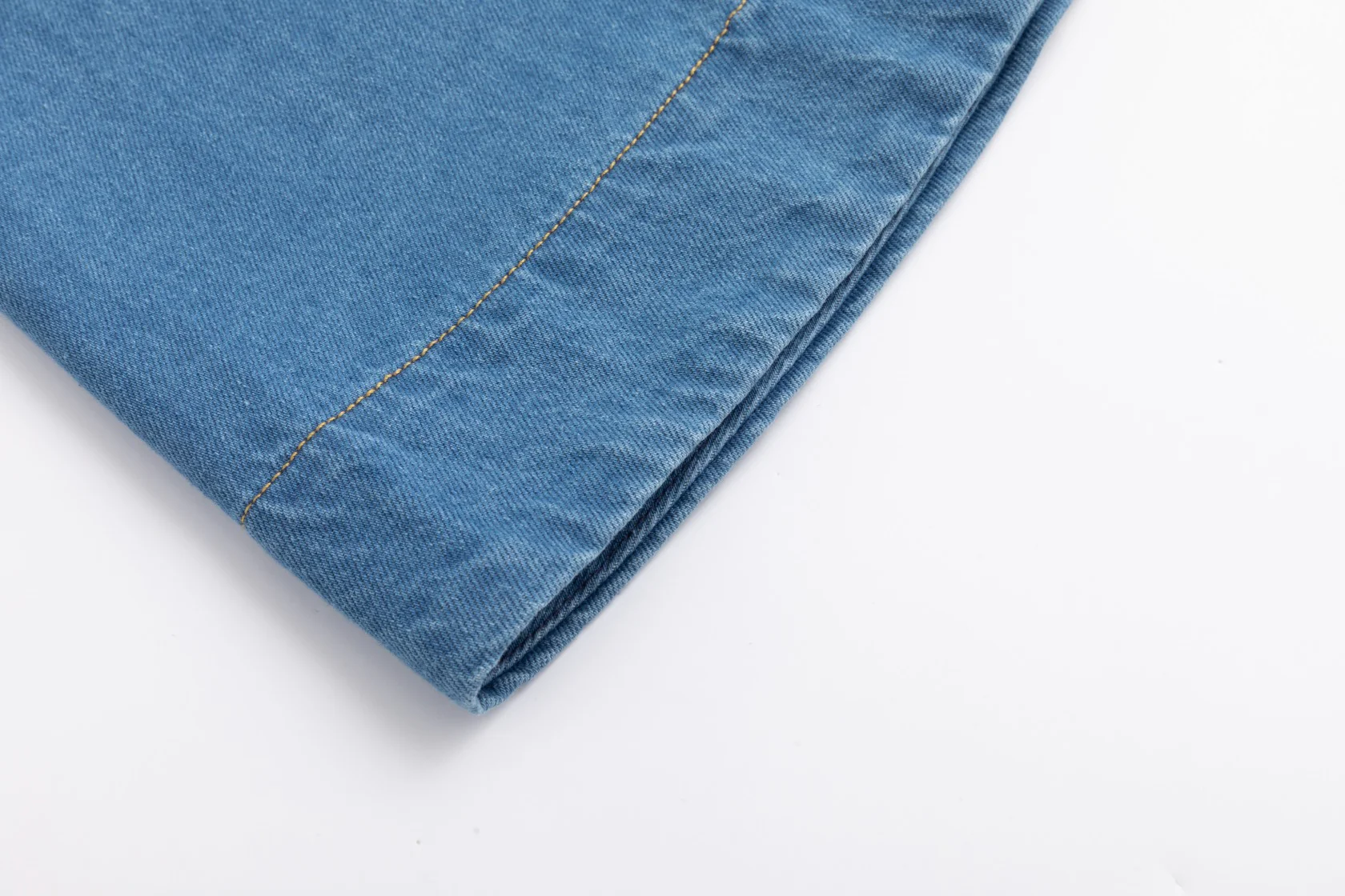 Aline Circle Skirt- Denim Blue - Image 4