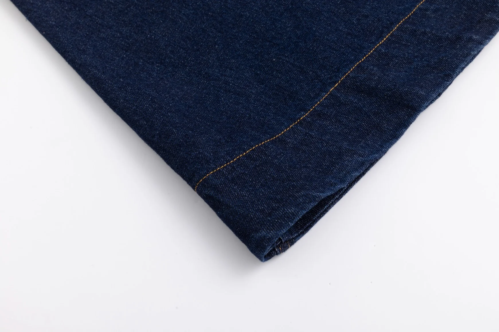 Aline Circle Skirt- Denim - Dark Blue - Image 5