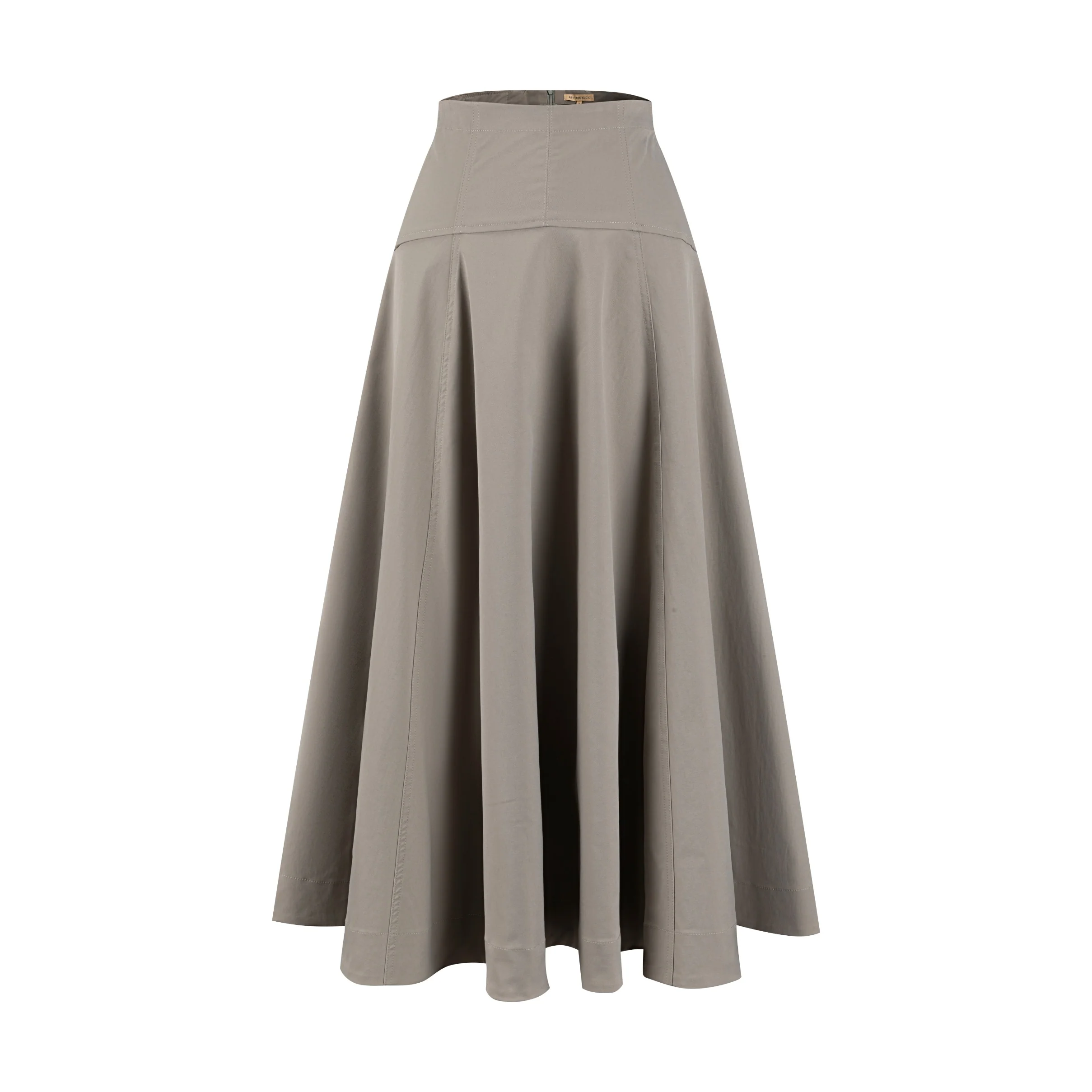 Aline Circle Skirt - Graystone - Image 2