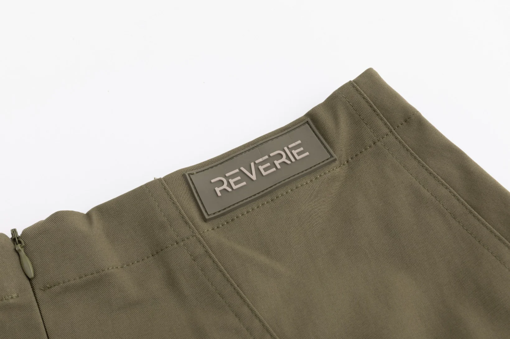 Aline Circle Skirt - Green Moss - Image 8
