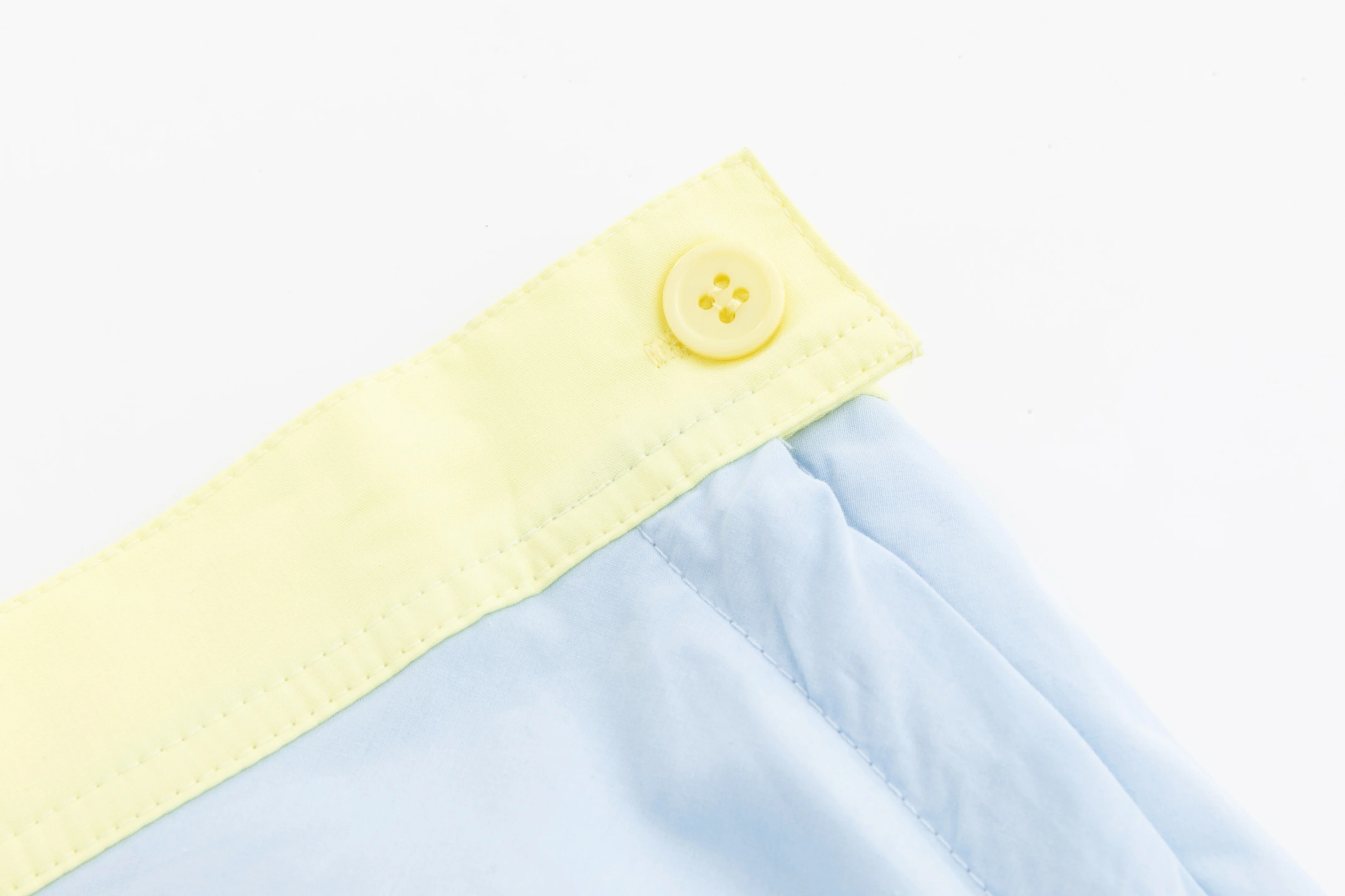 Banded Flair Skirt - Blue/Pear - Image 4