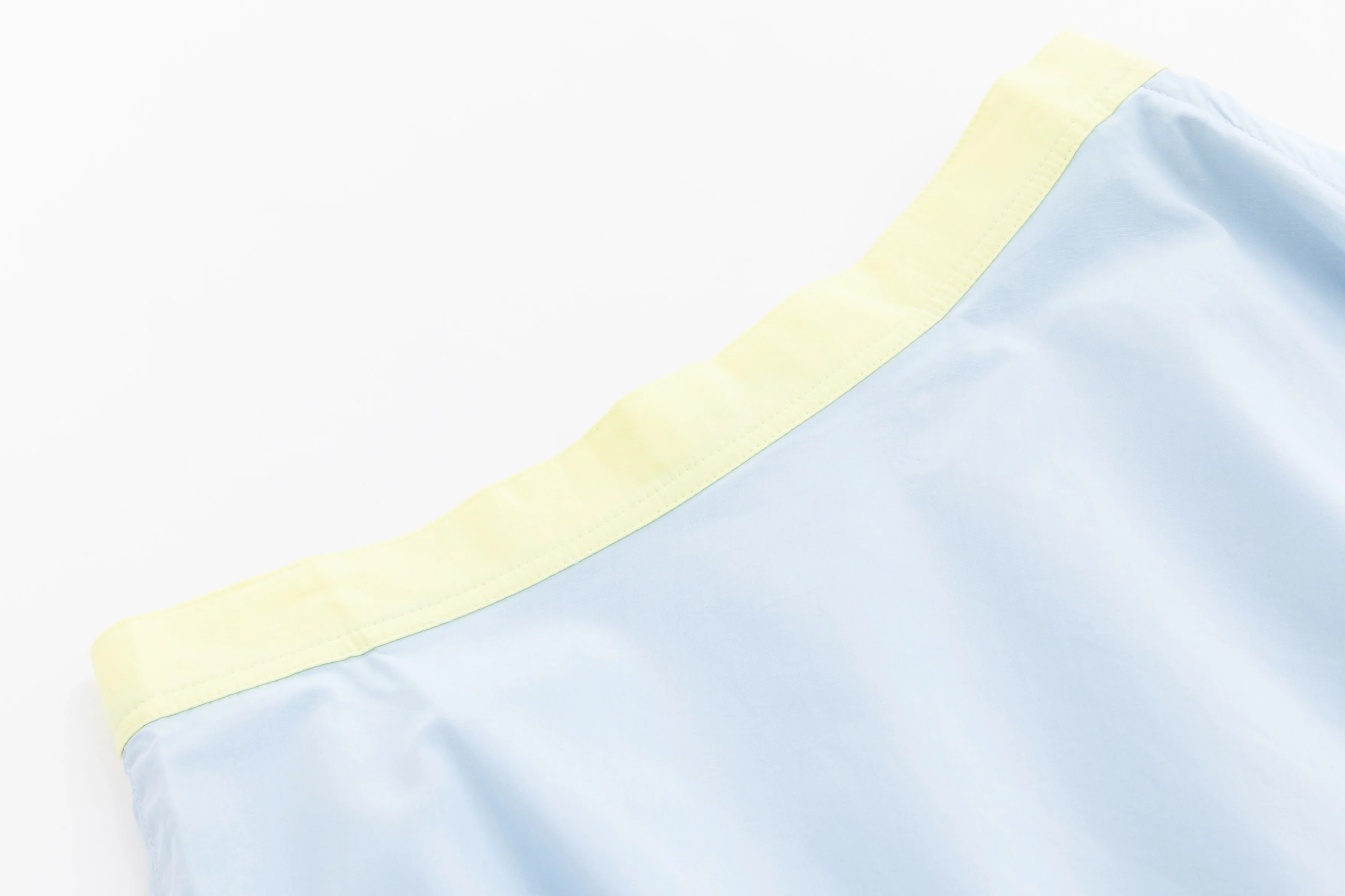 Banded Flair Skirt - Blue/Pear - Image 5