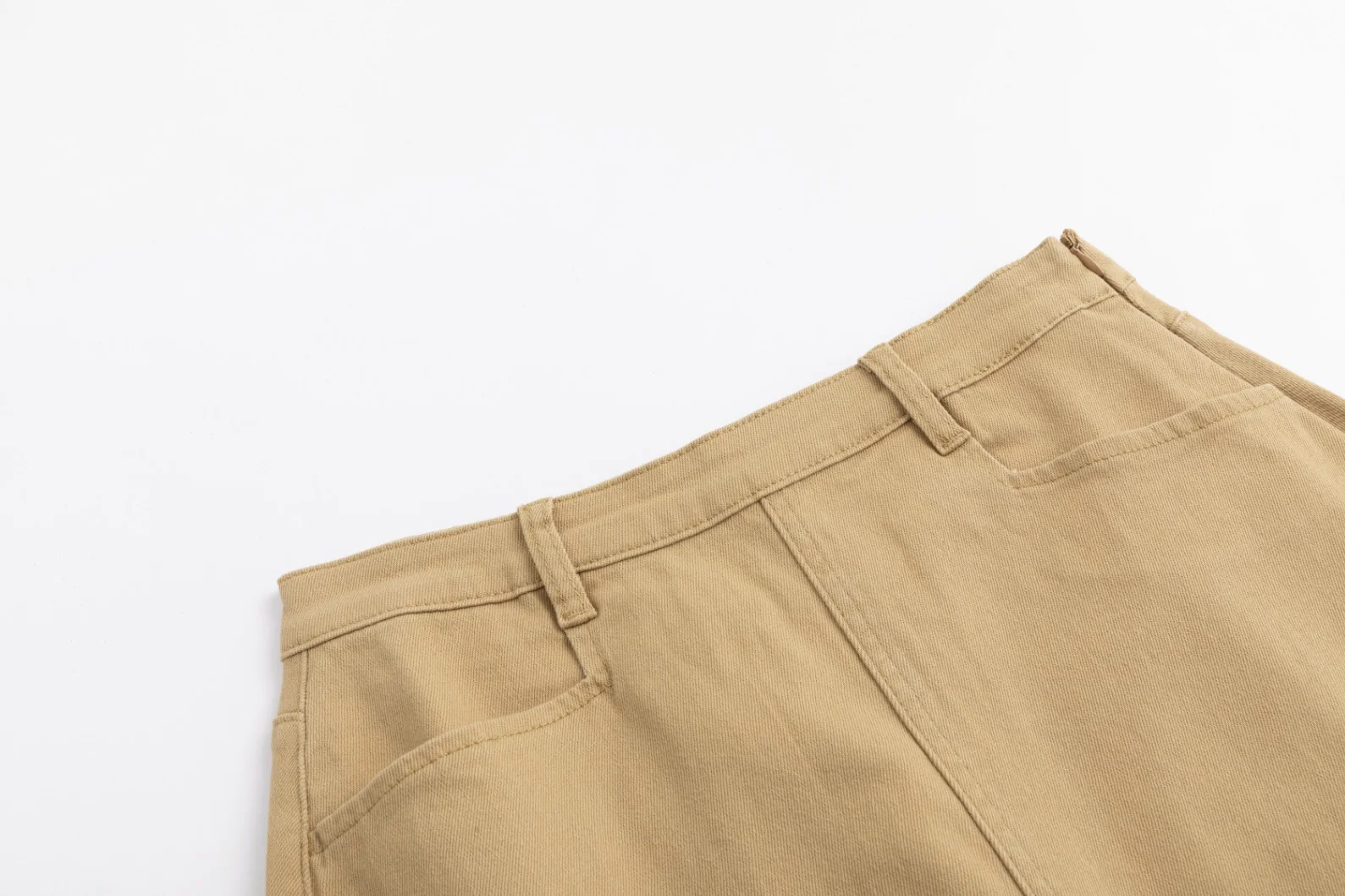 Basic Denim Skirt - Desert - Image 4