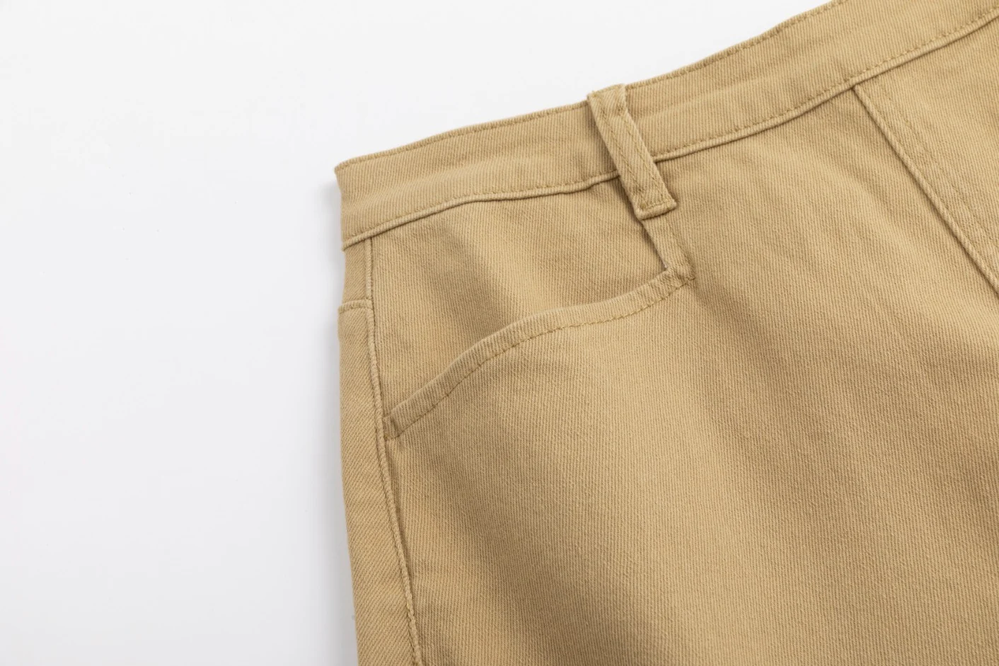 Basic Denim Skirt - Desert - Image 5