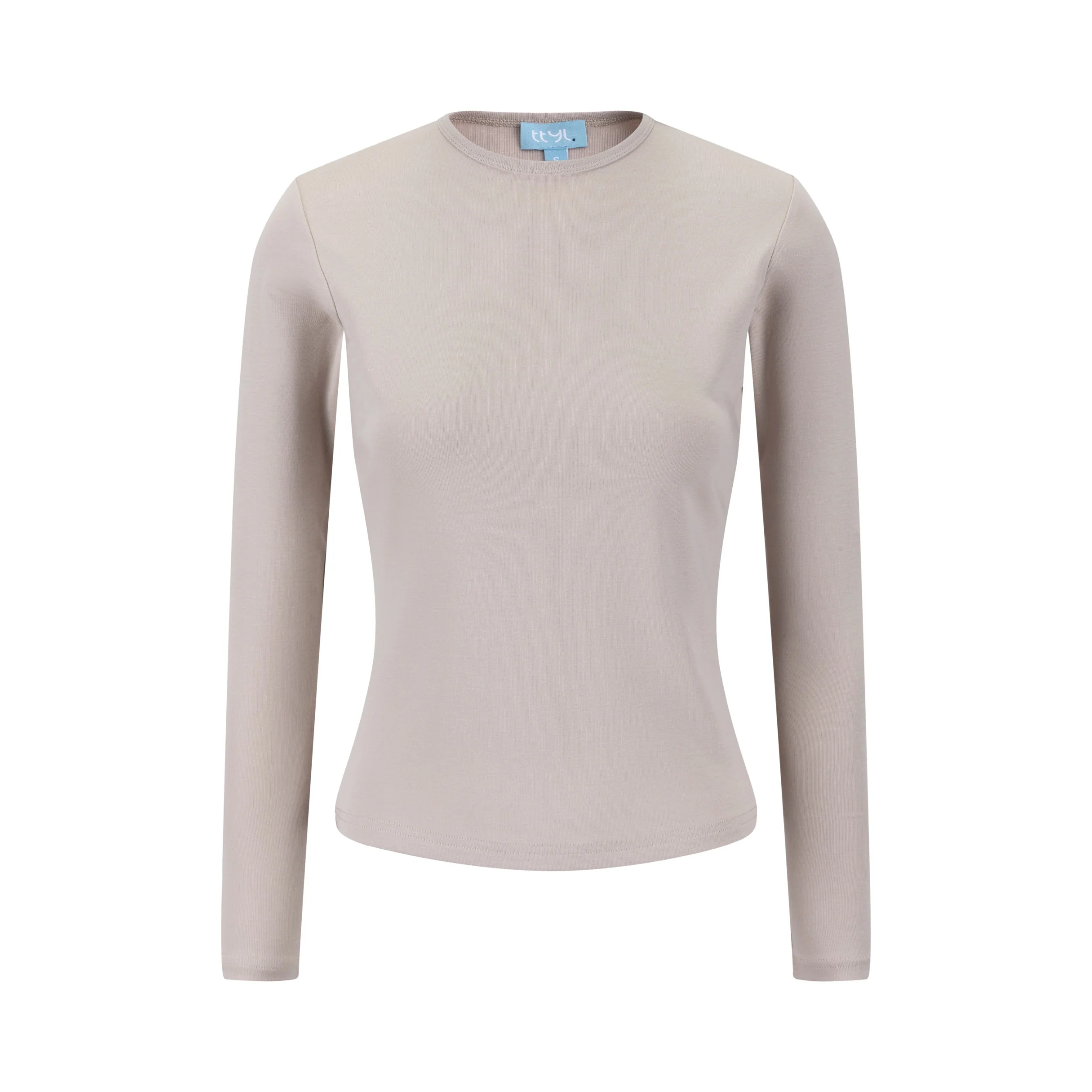 Basic Flat Tee -Stone - Image 2