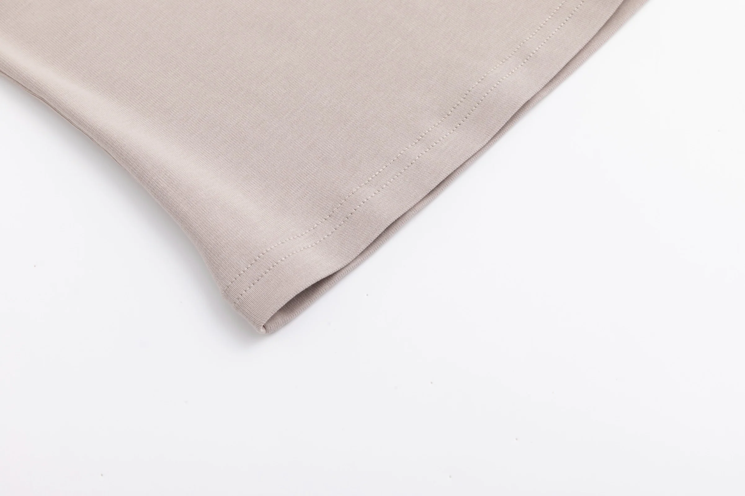 Basic Flat Tee -Stone - Image 6