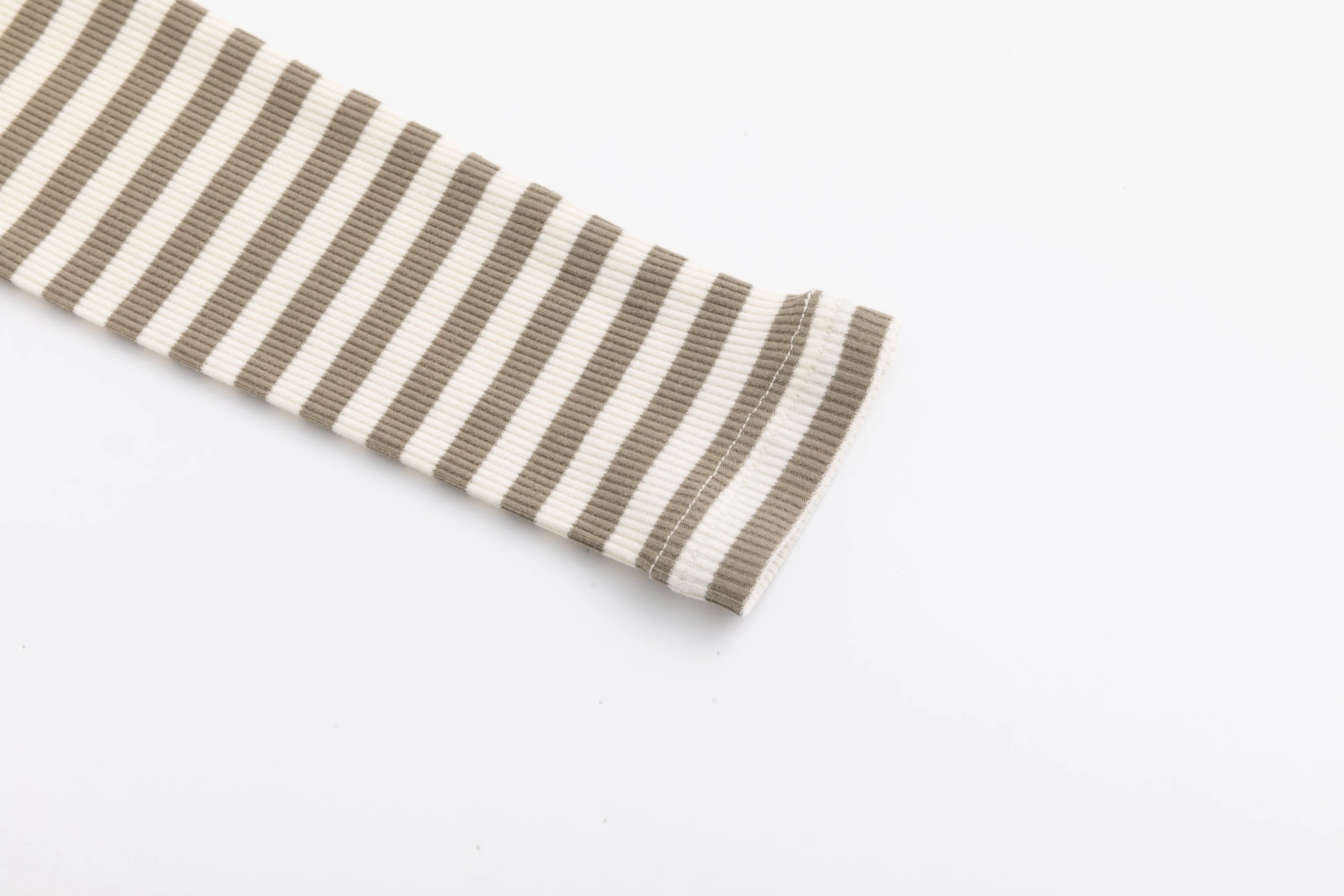 Basic Stripe Tee - Green Moss - Image 6