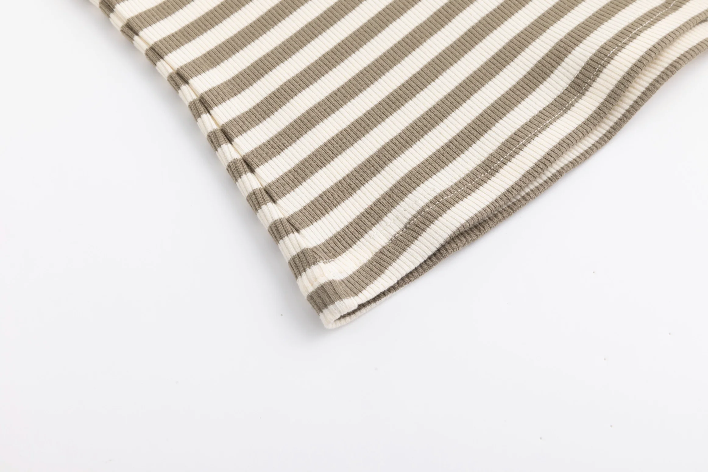Basic Stripe Tee - Green Moss - Image 7
