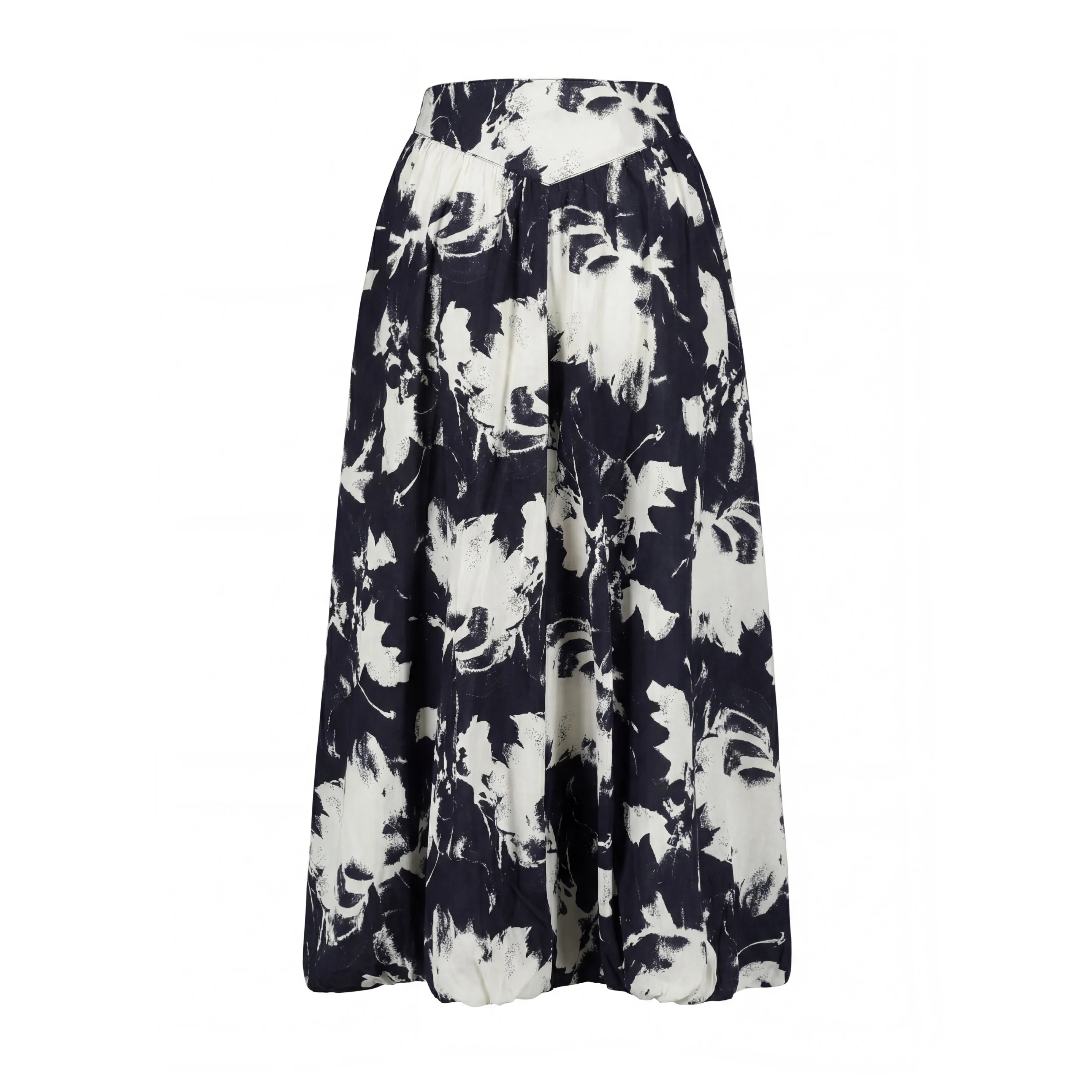 Black And White Bubble Skirt - Image 4