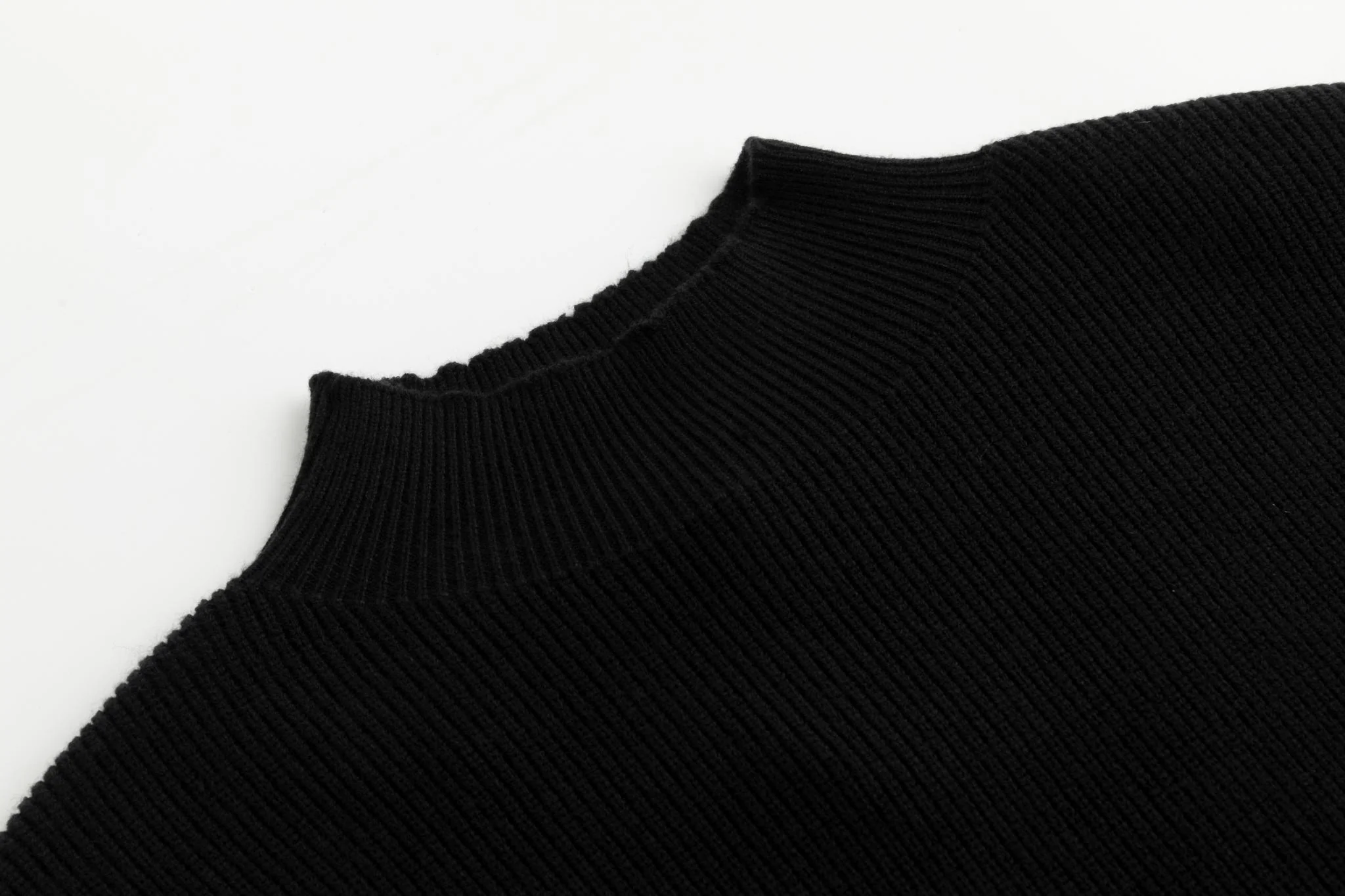 Black Knit With Floral Embroidered Sweater - Image 5