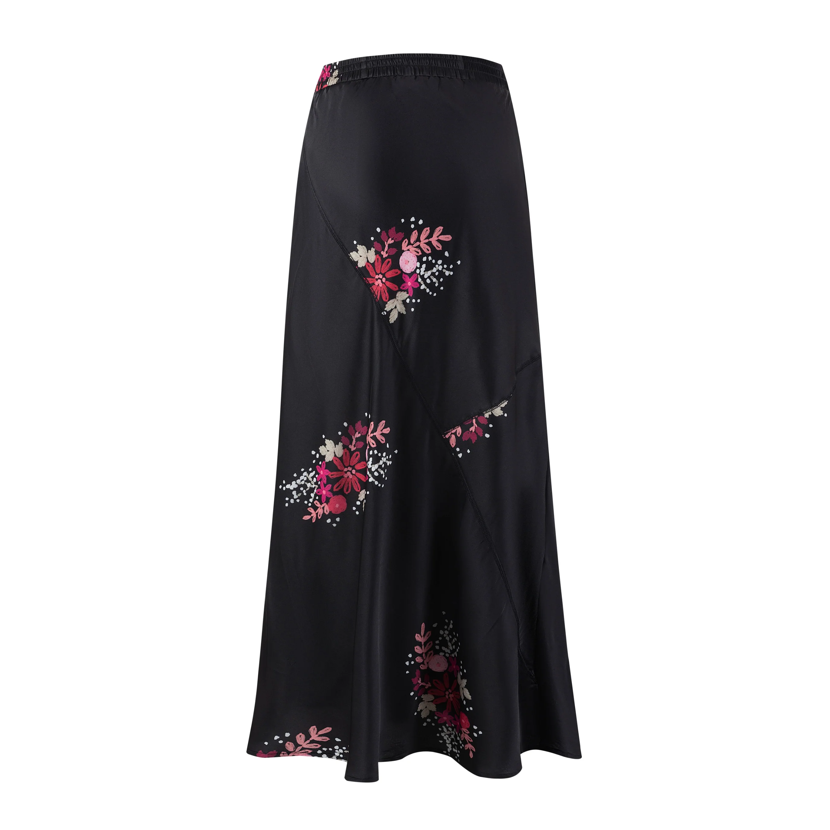 Black Slip With Pink Floral Print - Image 3