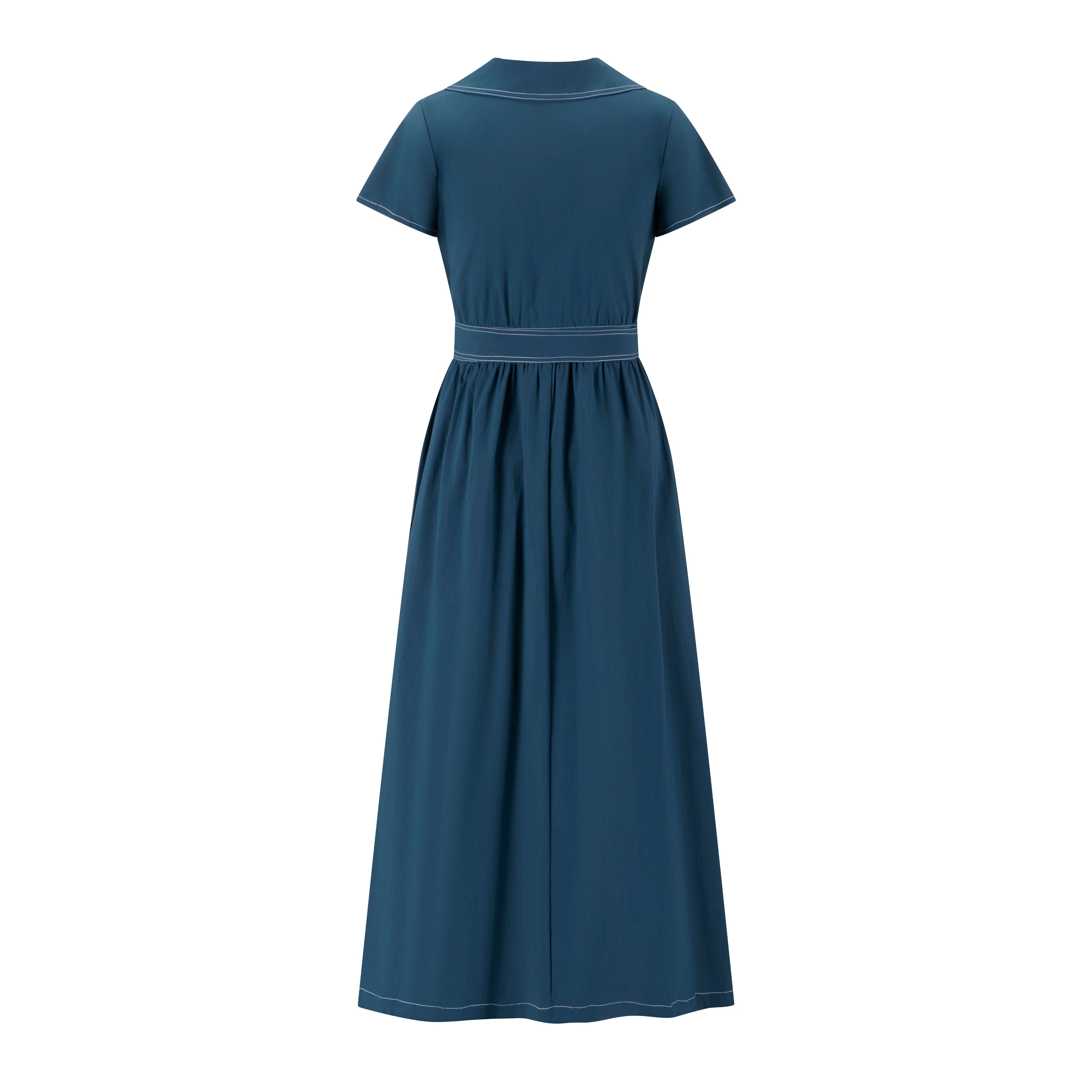 Blue With Red Stitching - Image 2