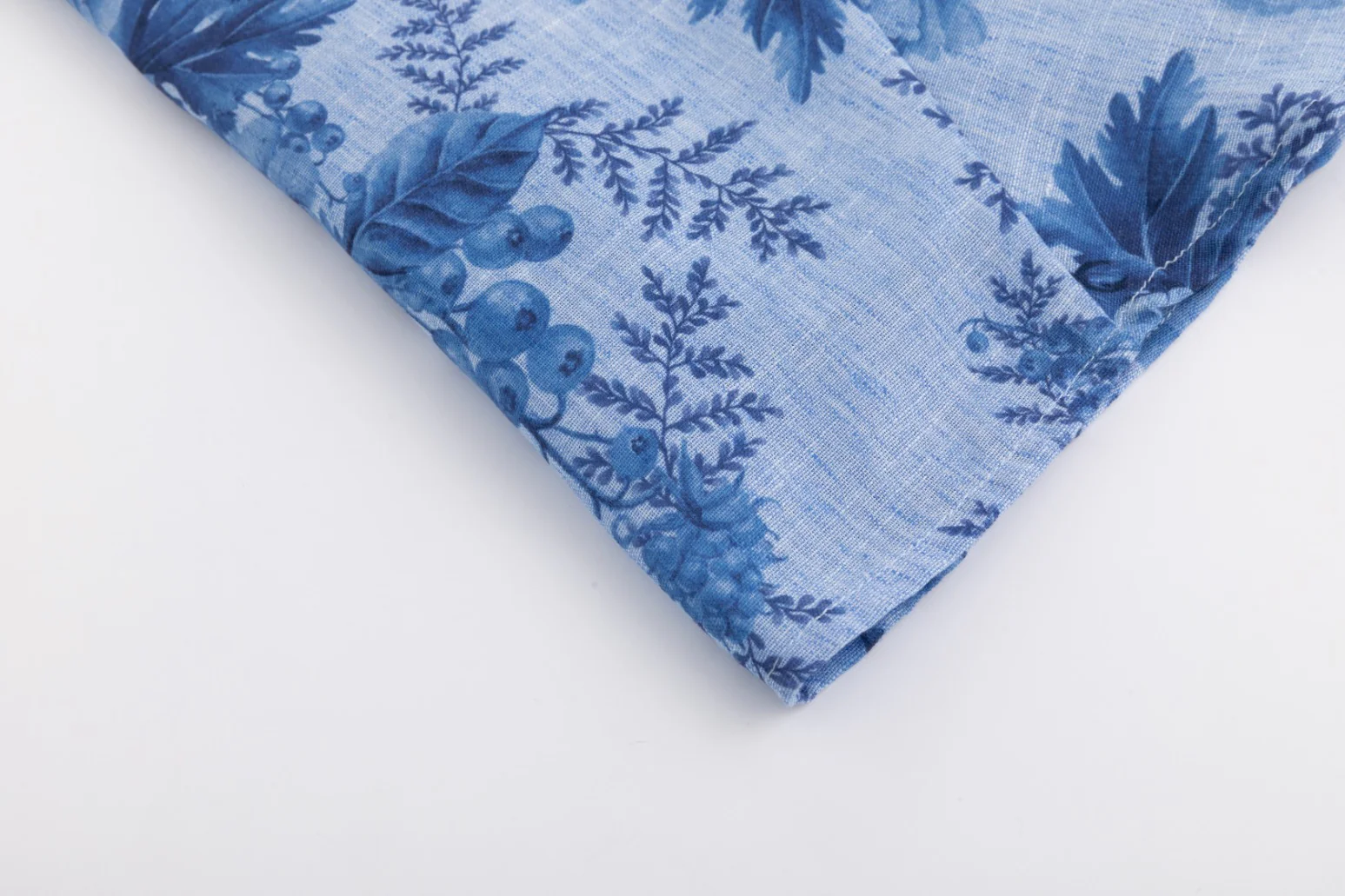 Blur On Blue Floral Skirt - Image 4