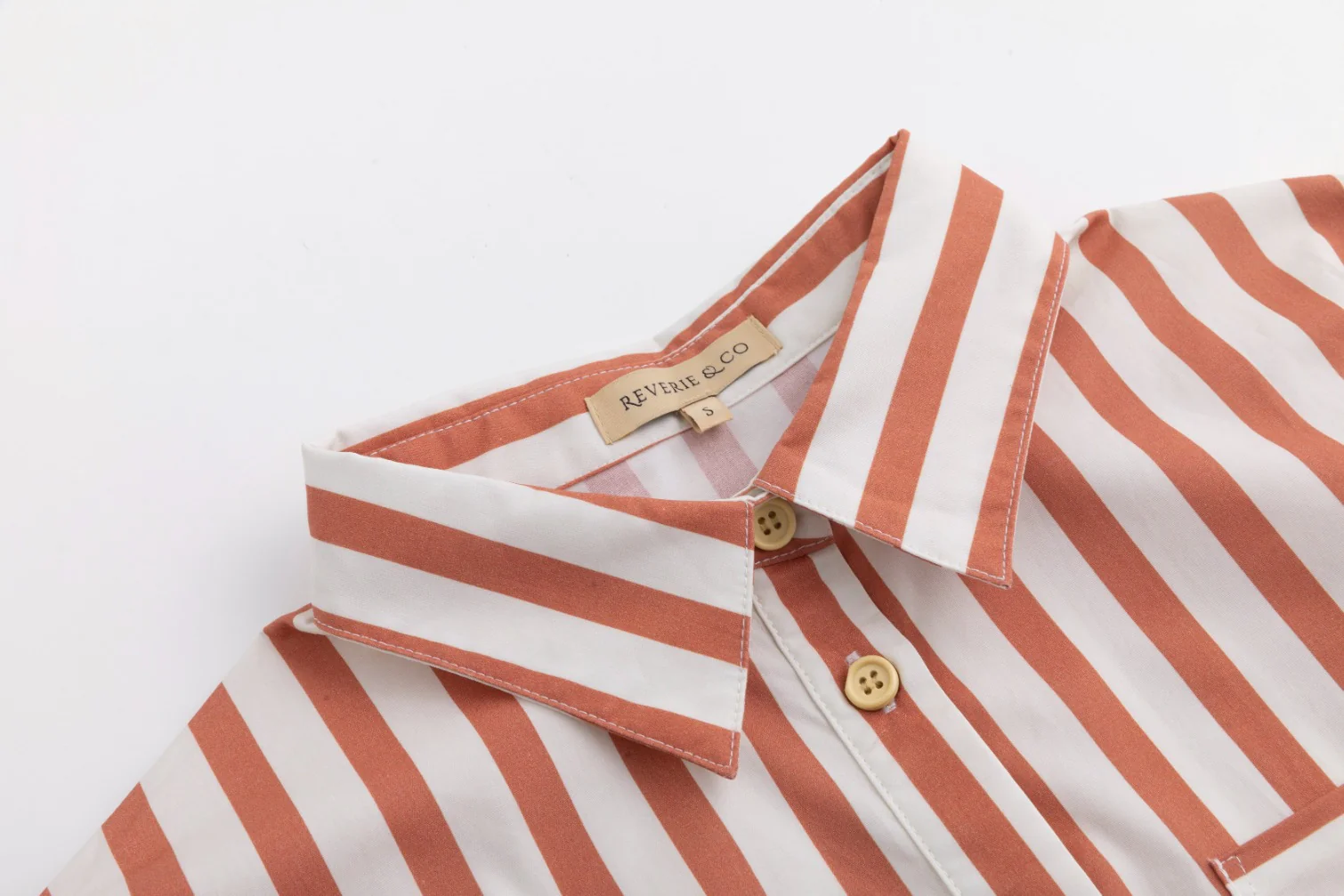 Bold Striped Blouse - Pattern Sunset - Image 4