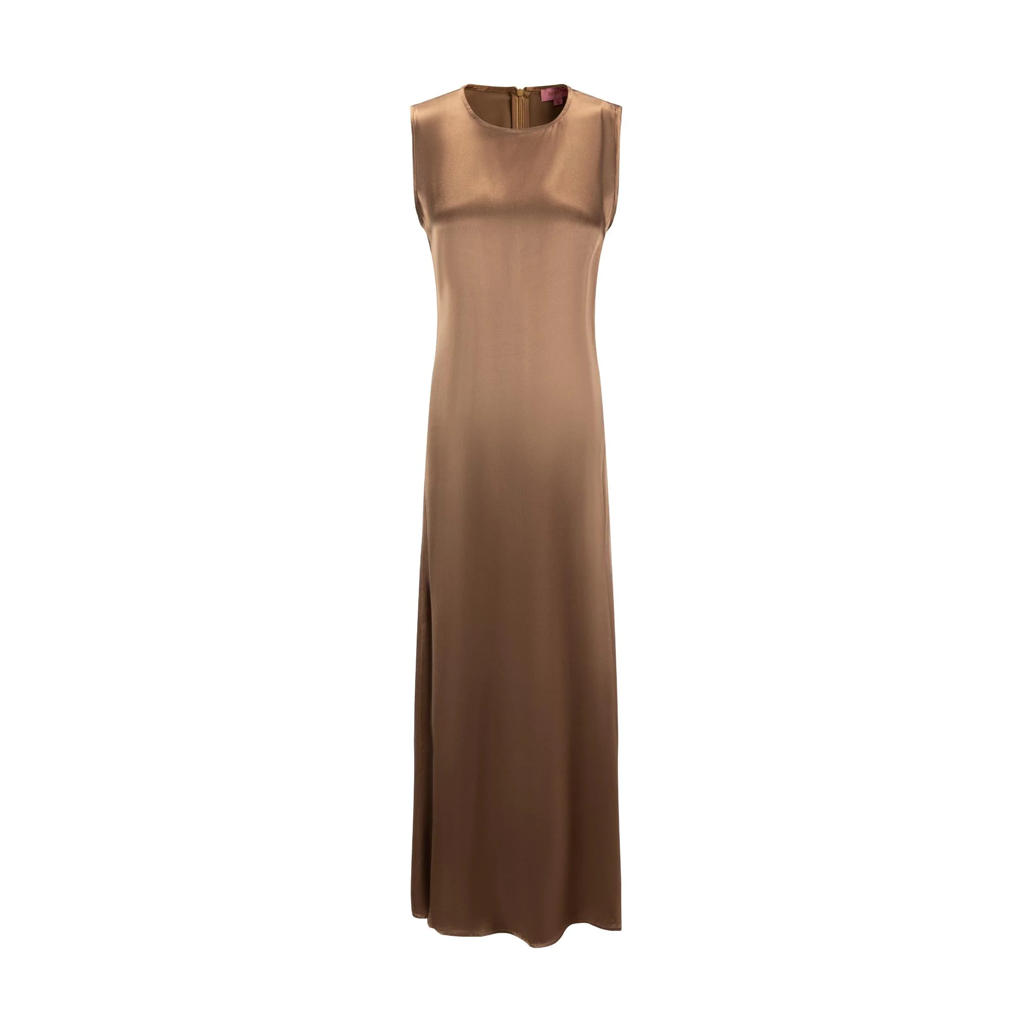 Brown Satin Jumper - Image 2