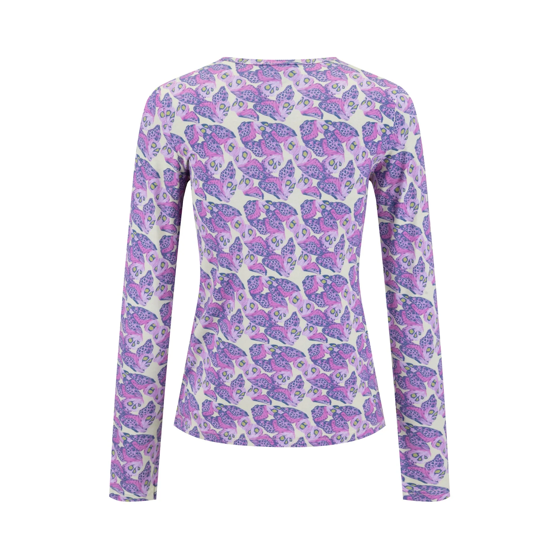 Butterfly Tee Shirt - Yellow - Image 2