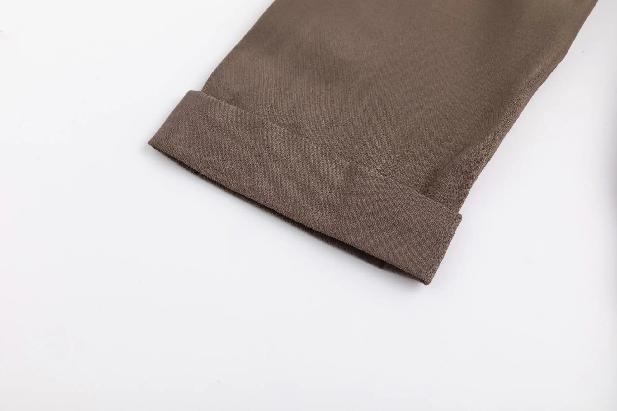 Cargo Linen Dress- Brown - Image 6
