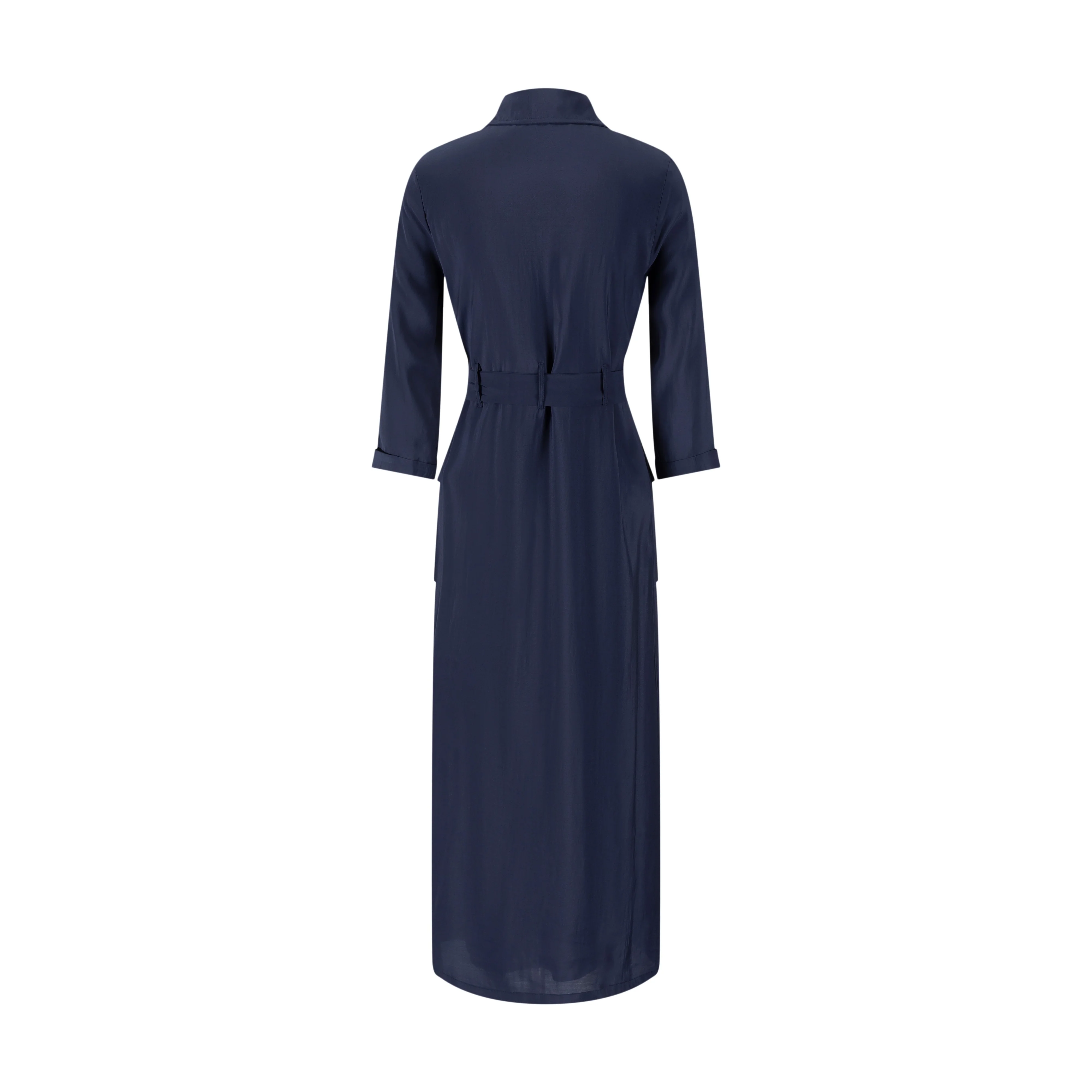 Cargo Linen Dress- Midnight - Image 3