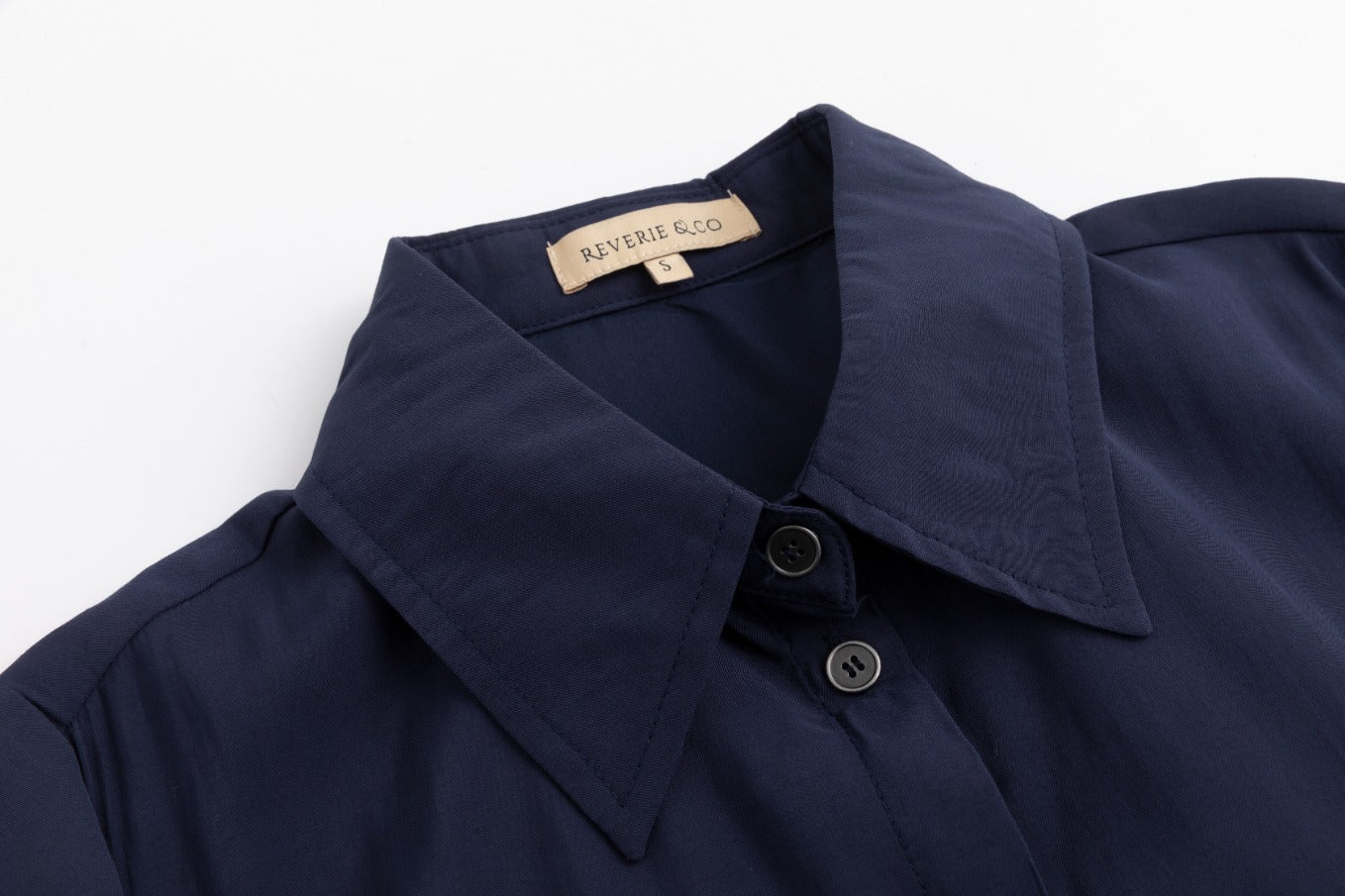 Cargo Linen Dress- Midnight - Image 4