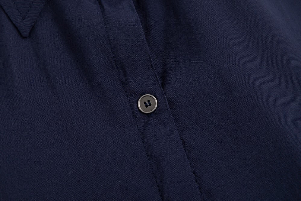 Cargo Linen Dress- Midnight - Image 5
