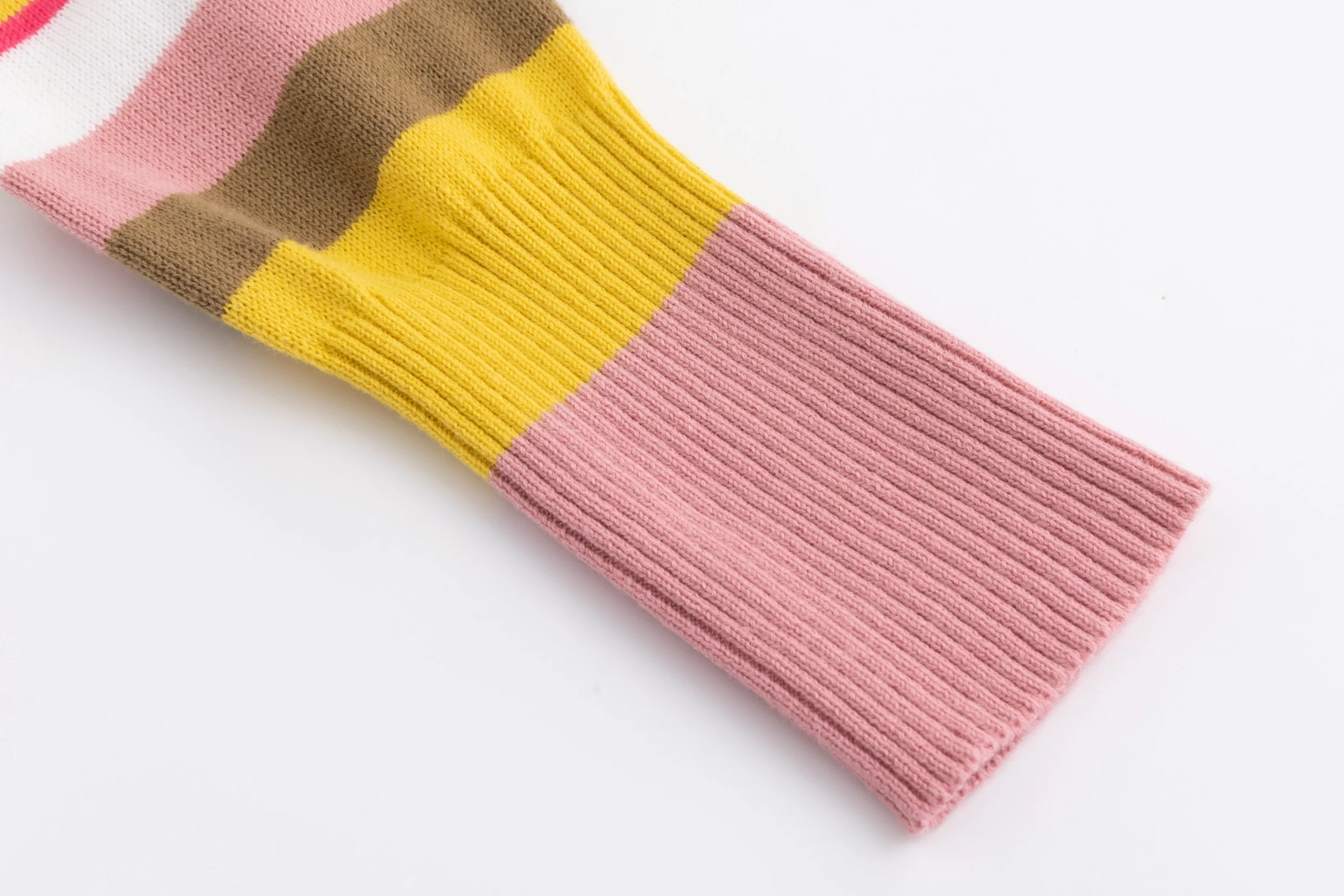 Colorful Knit Stripped Sweater - Image 6