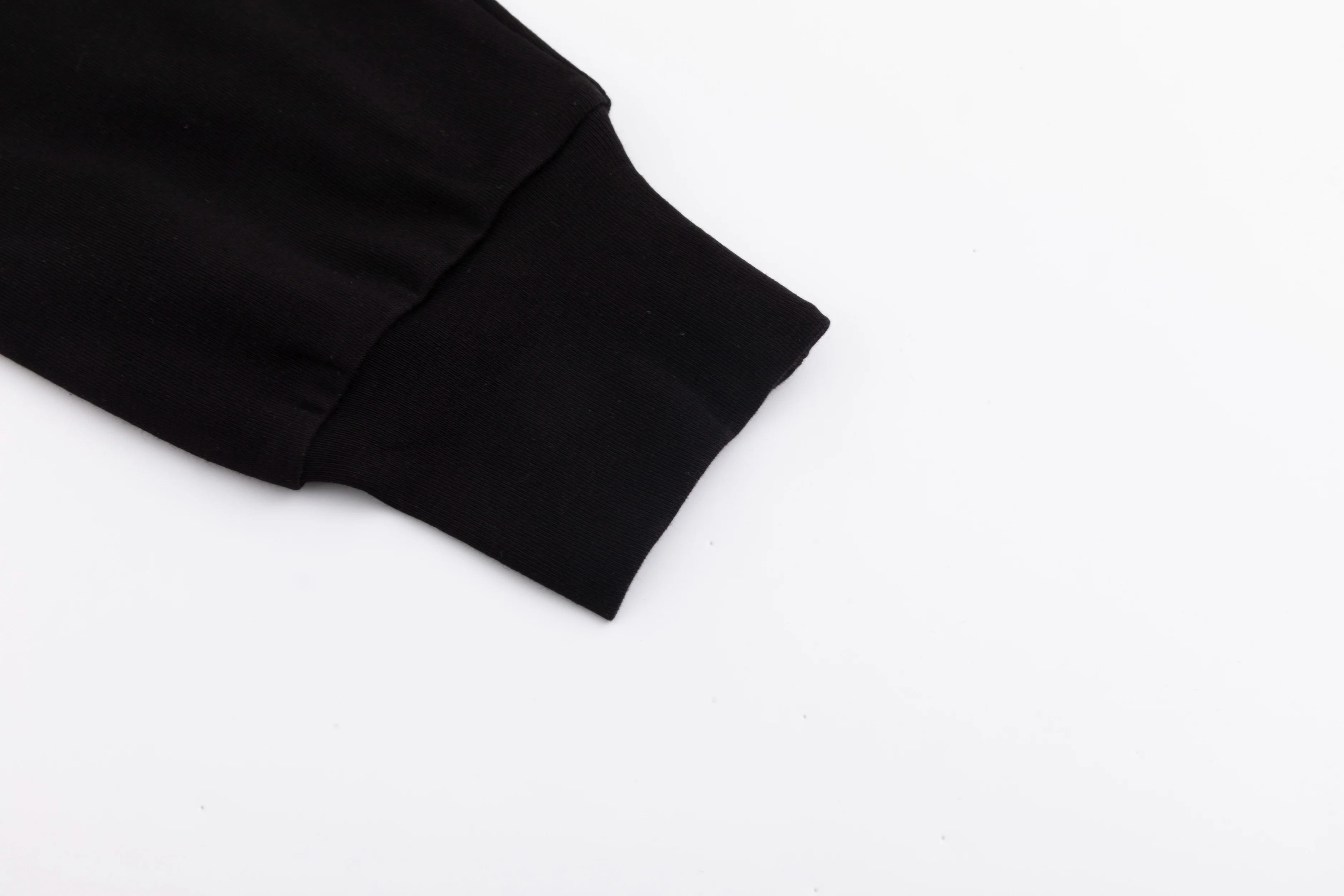 Contrast Pink Seam T-Shirt - Black - Image 3