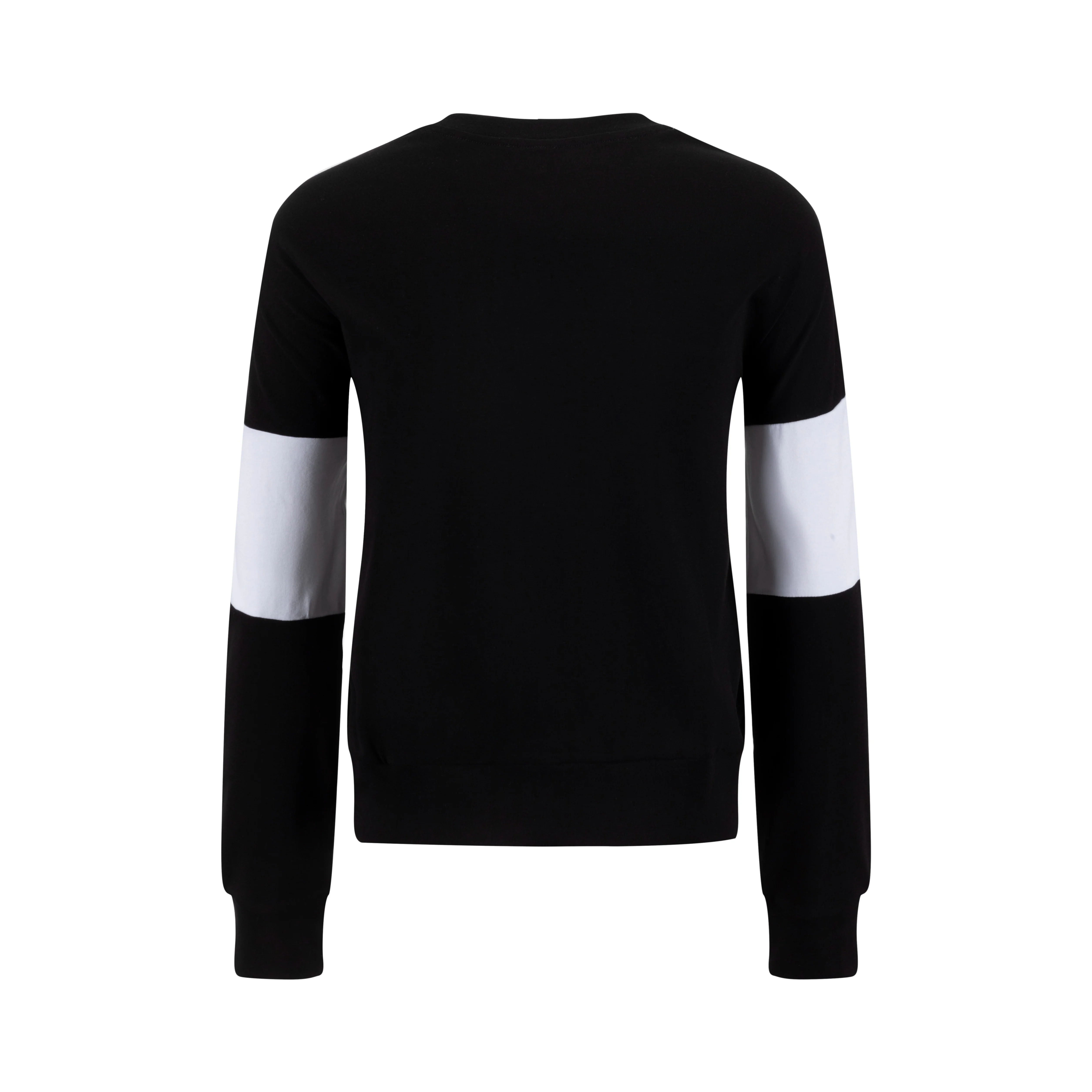Contrast Sweatshirt - Black - Image 2