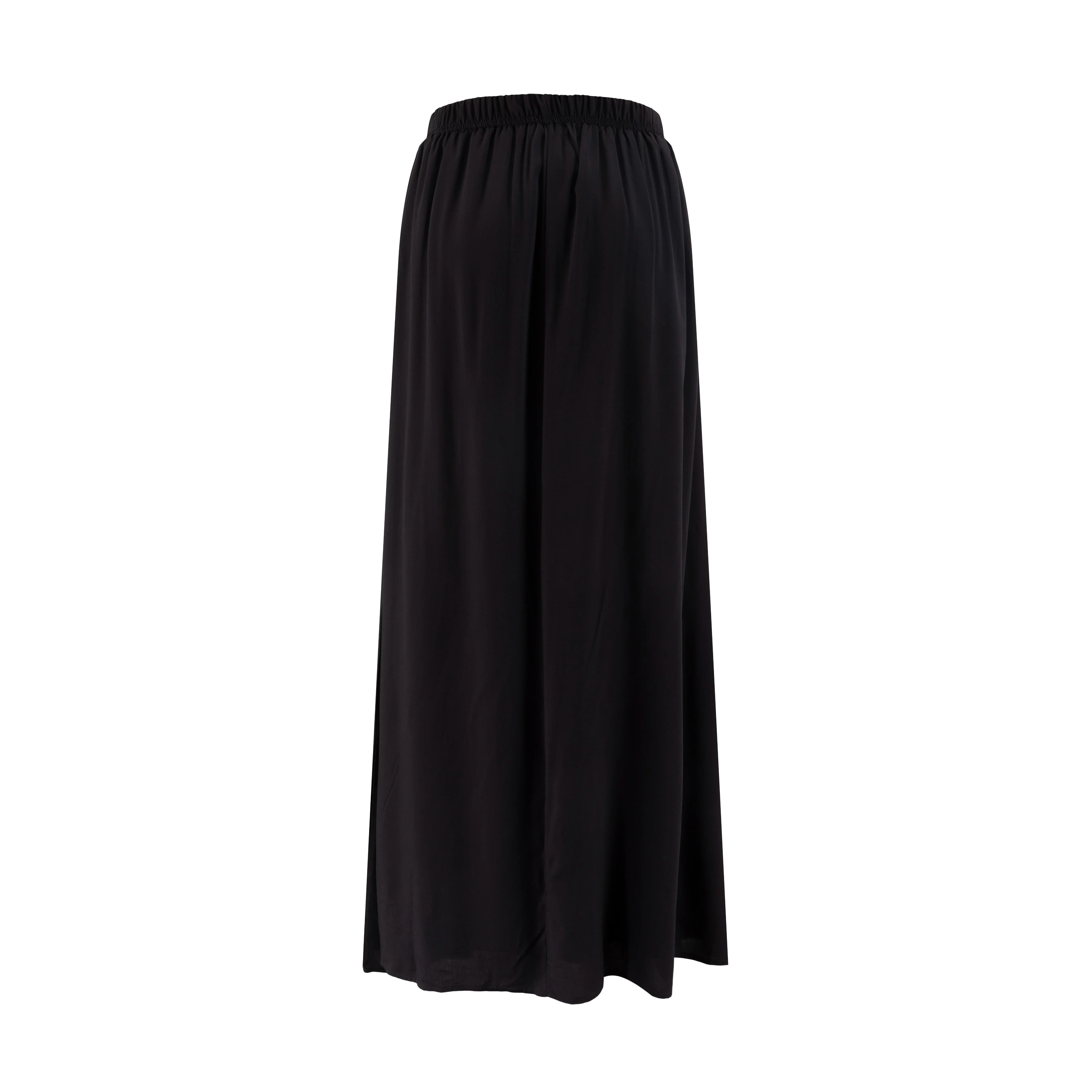 Cotton Flair Skirt - Black - Image 2