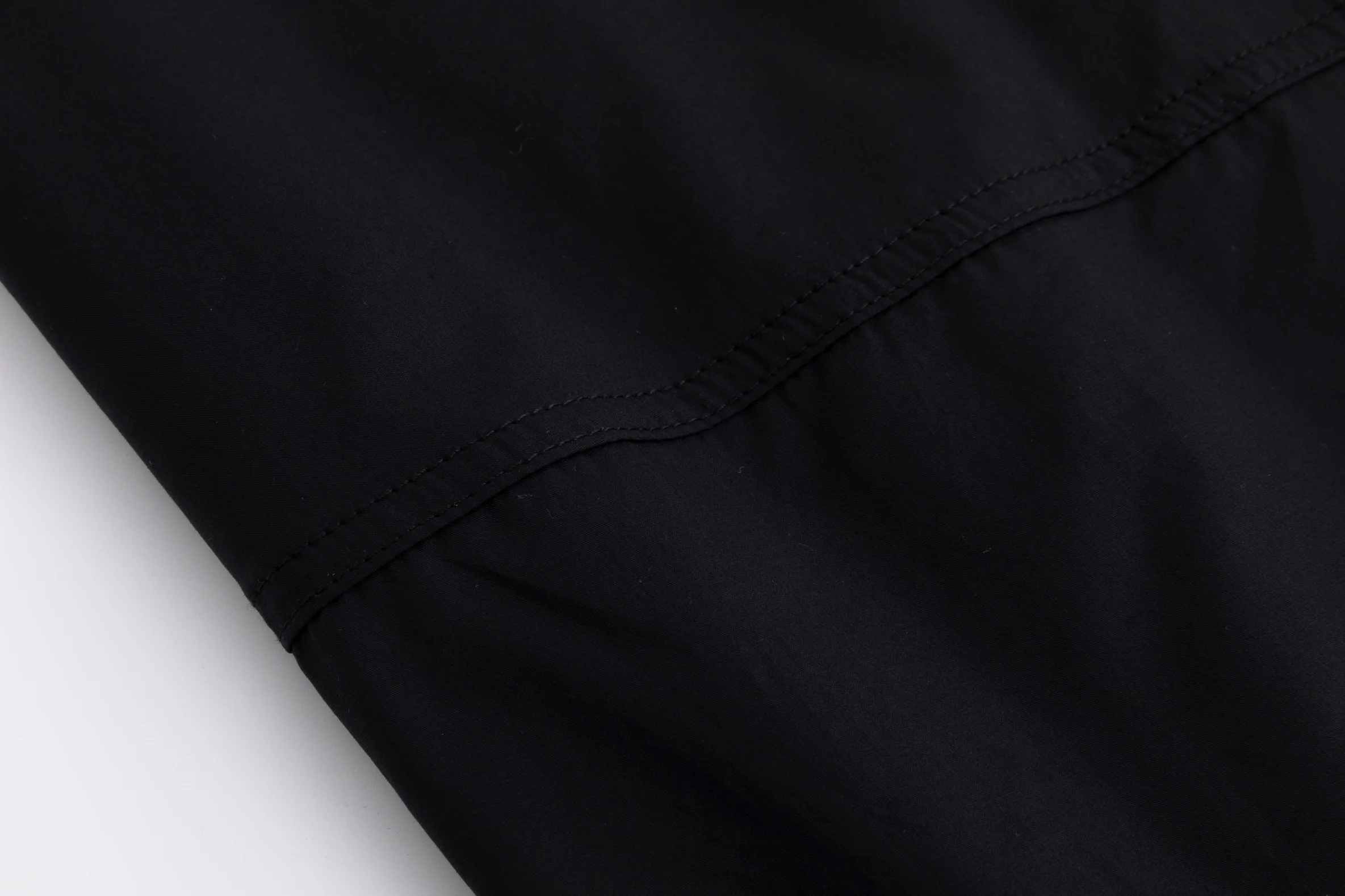 Cotton Skirt With Pockets - Black - Image 4