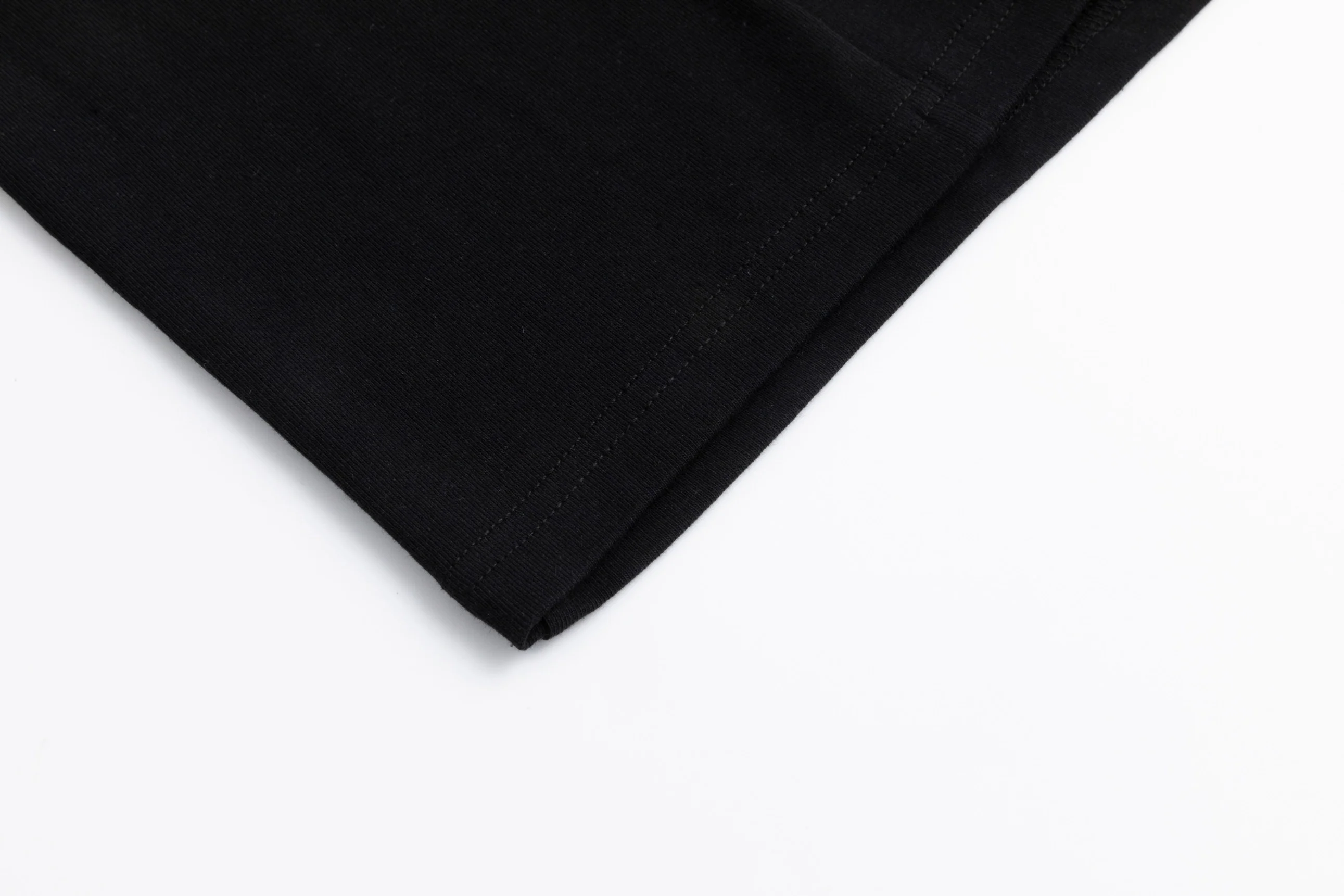 Cropped Piping Top - Black - Image 4