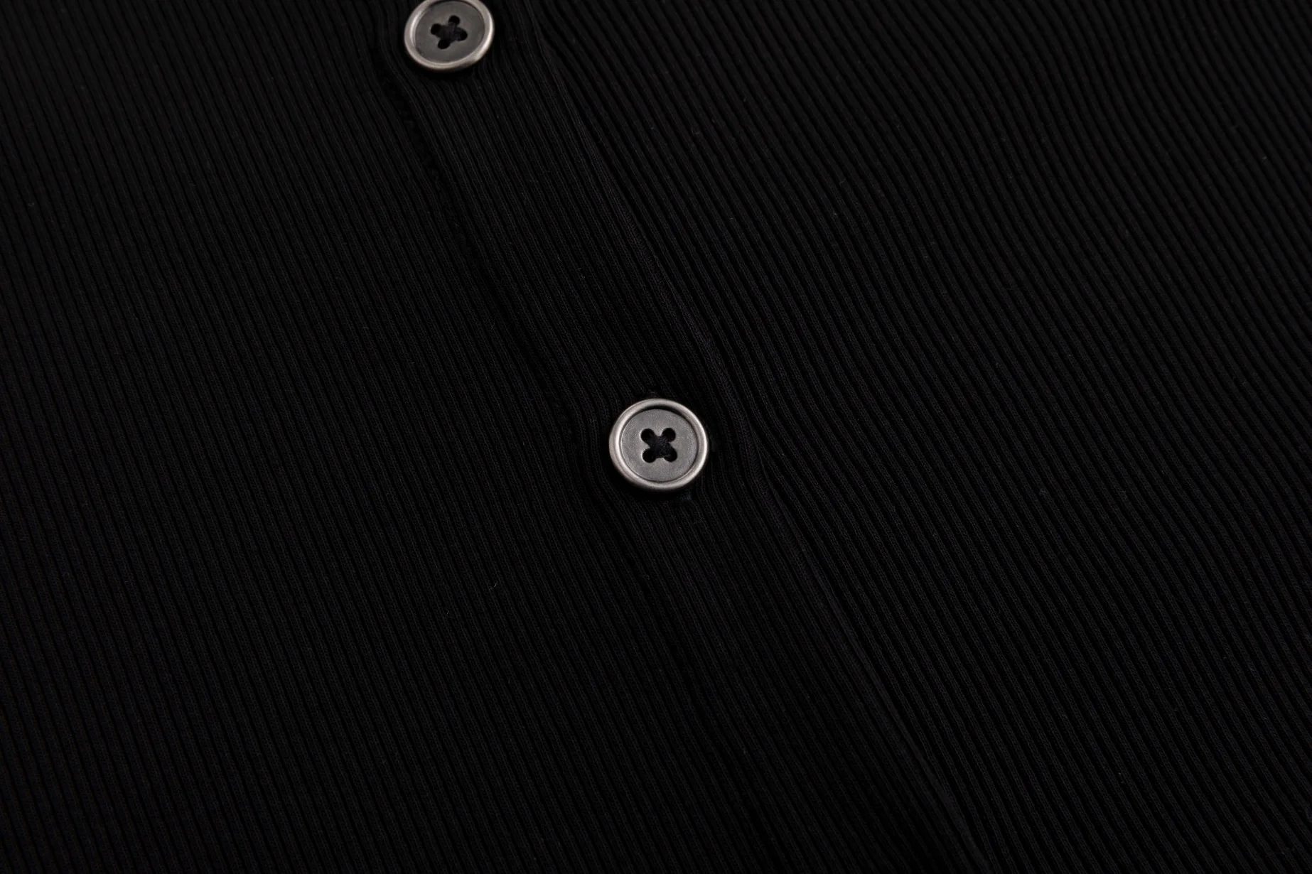 Cropped Ribbed Twin Set - Black - Image 6