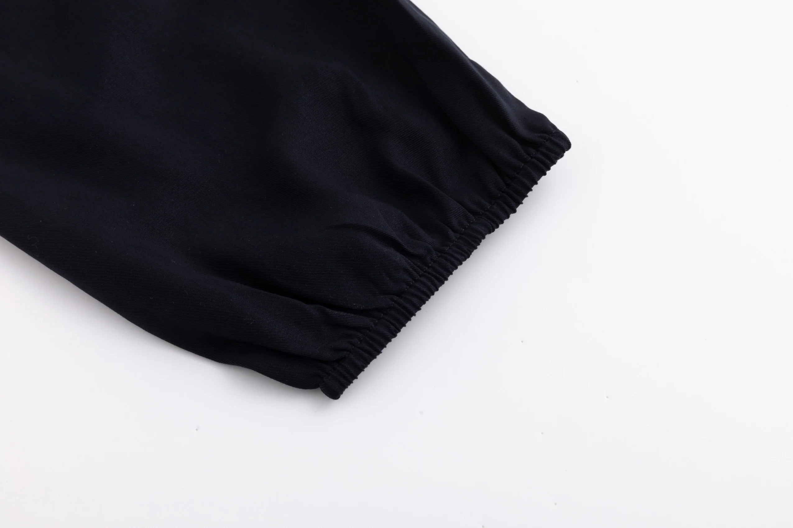 Drawstring Neckline Top- Midnight - Image 4
