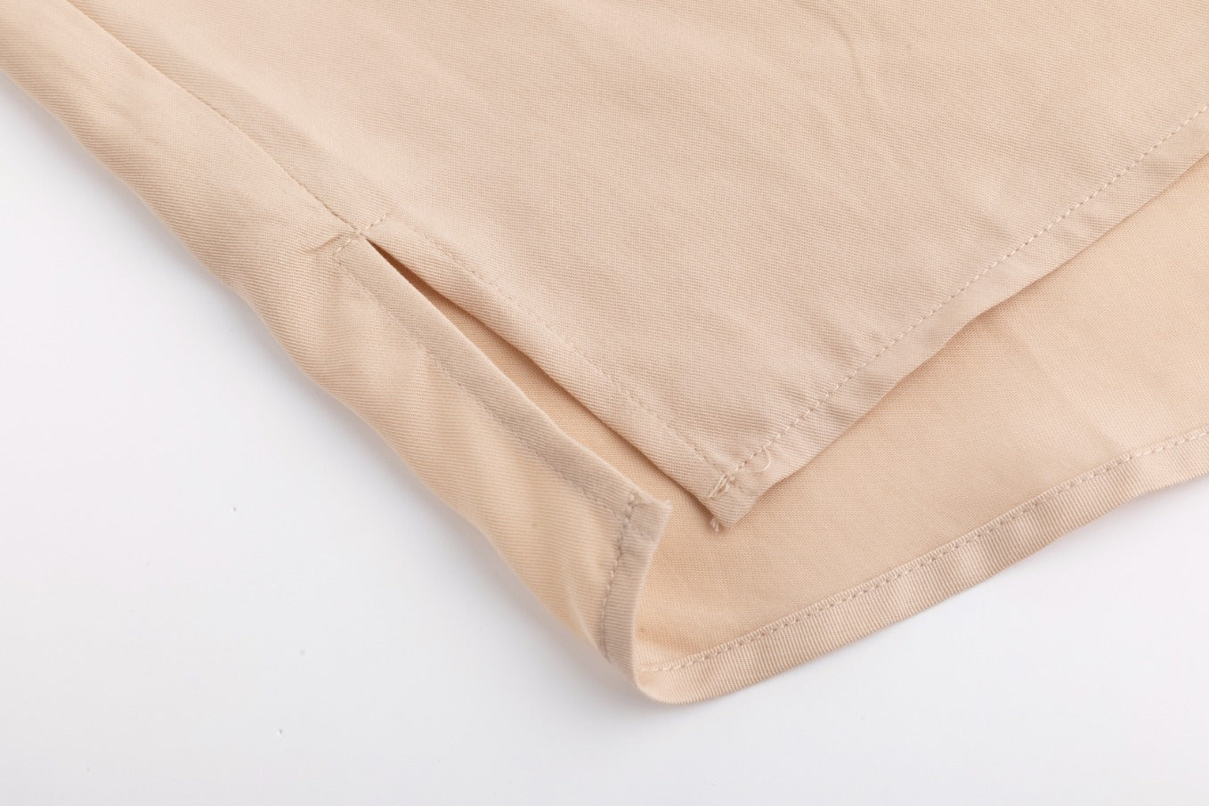Drawstring Neckline Top- Parchment - Image 6