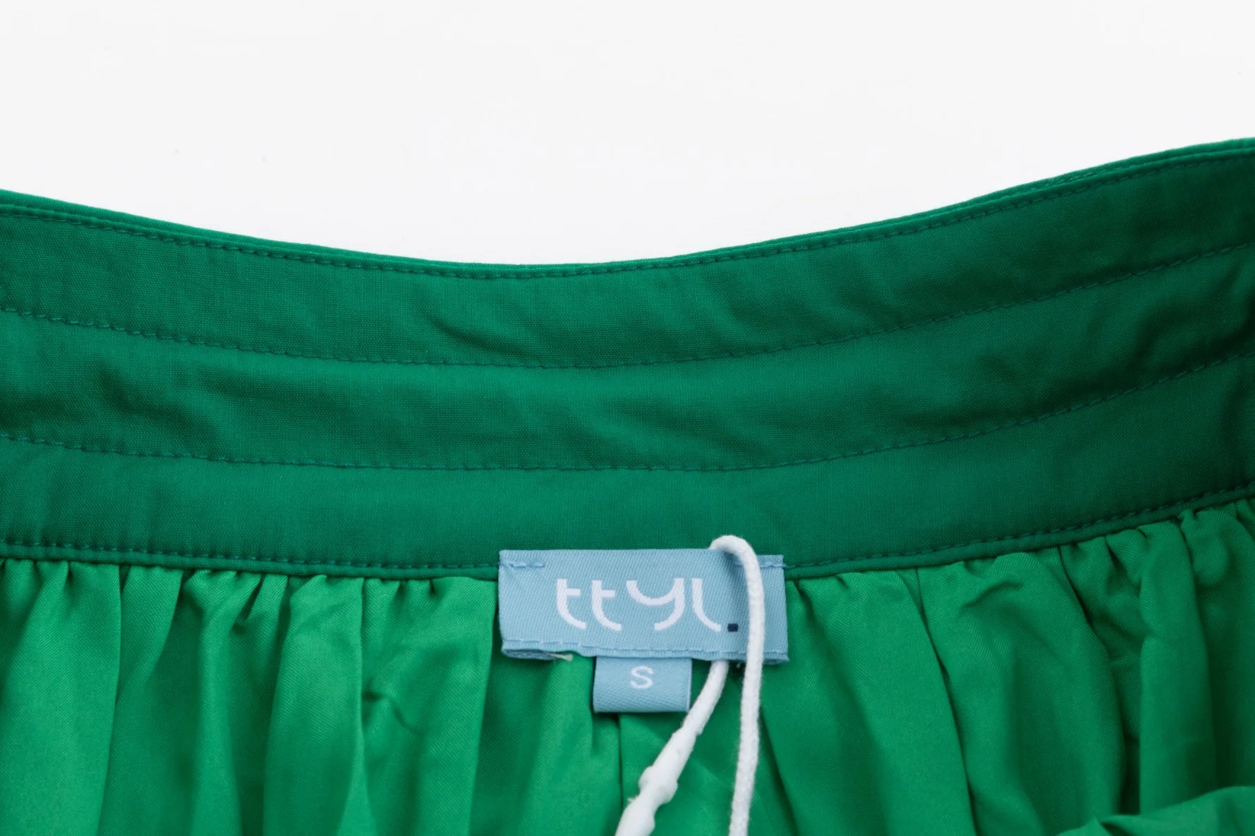 Drawstring Pocket Skirt - Kelly Green - Image 4