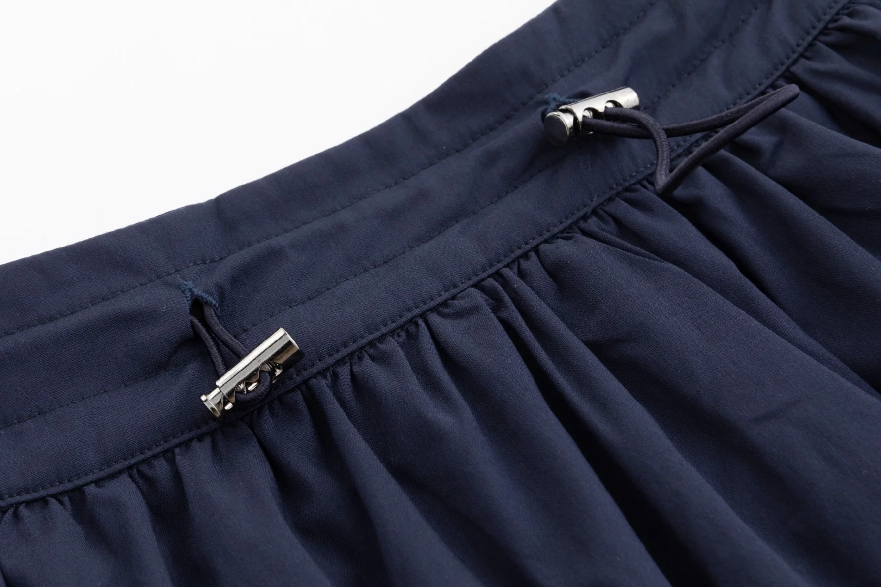 Drawstring Pocket Skirt - Navy - Image 6