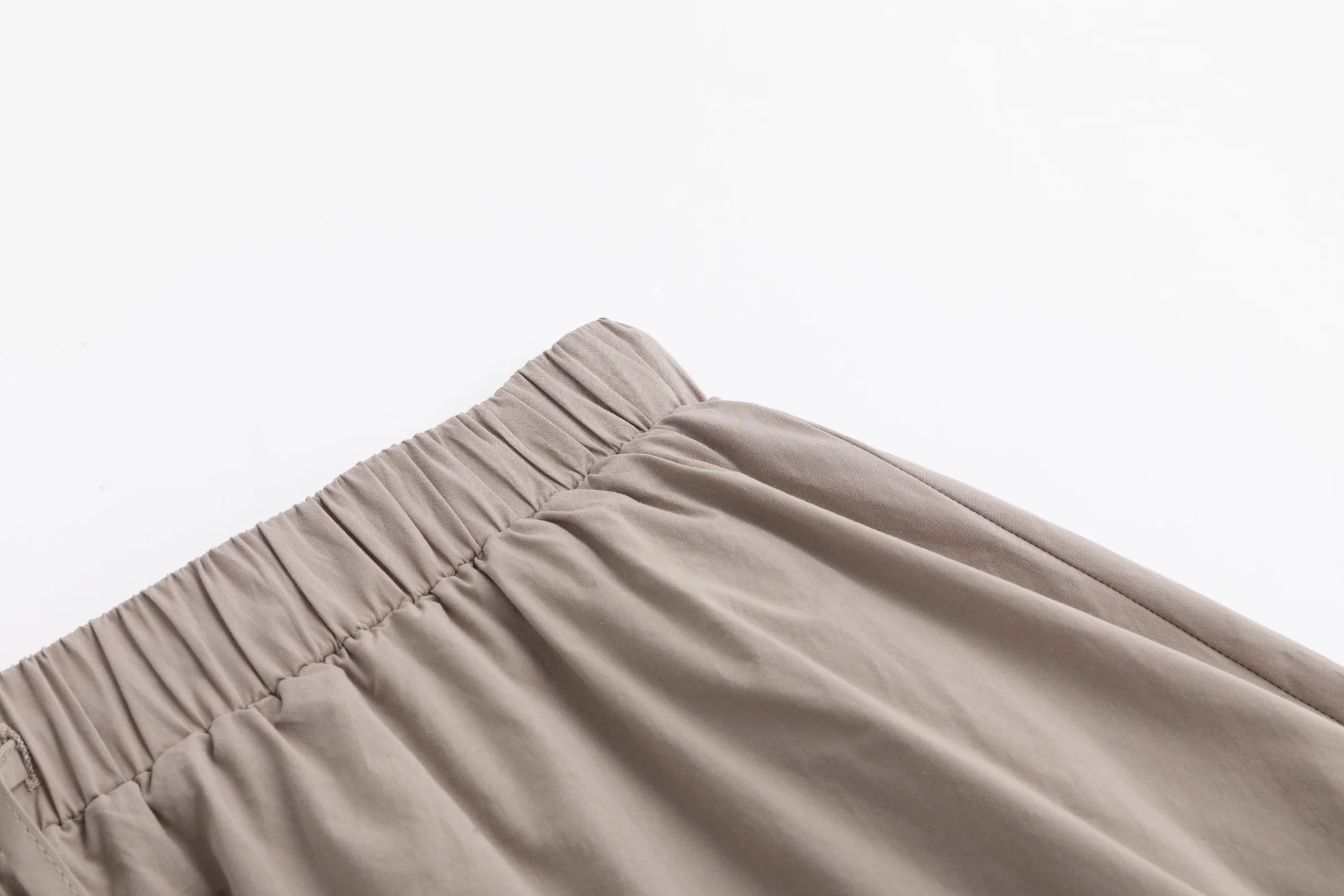 Drawstring Skirt - Stone - Image 5