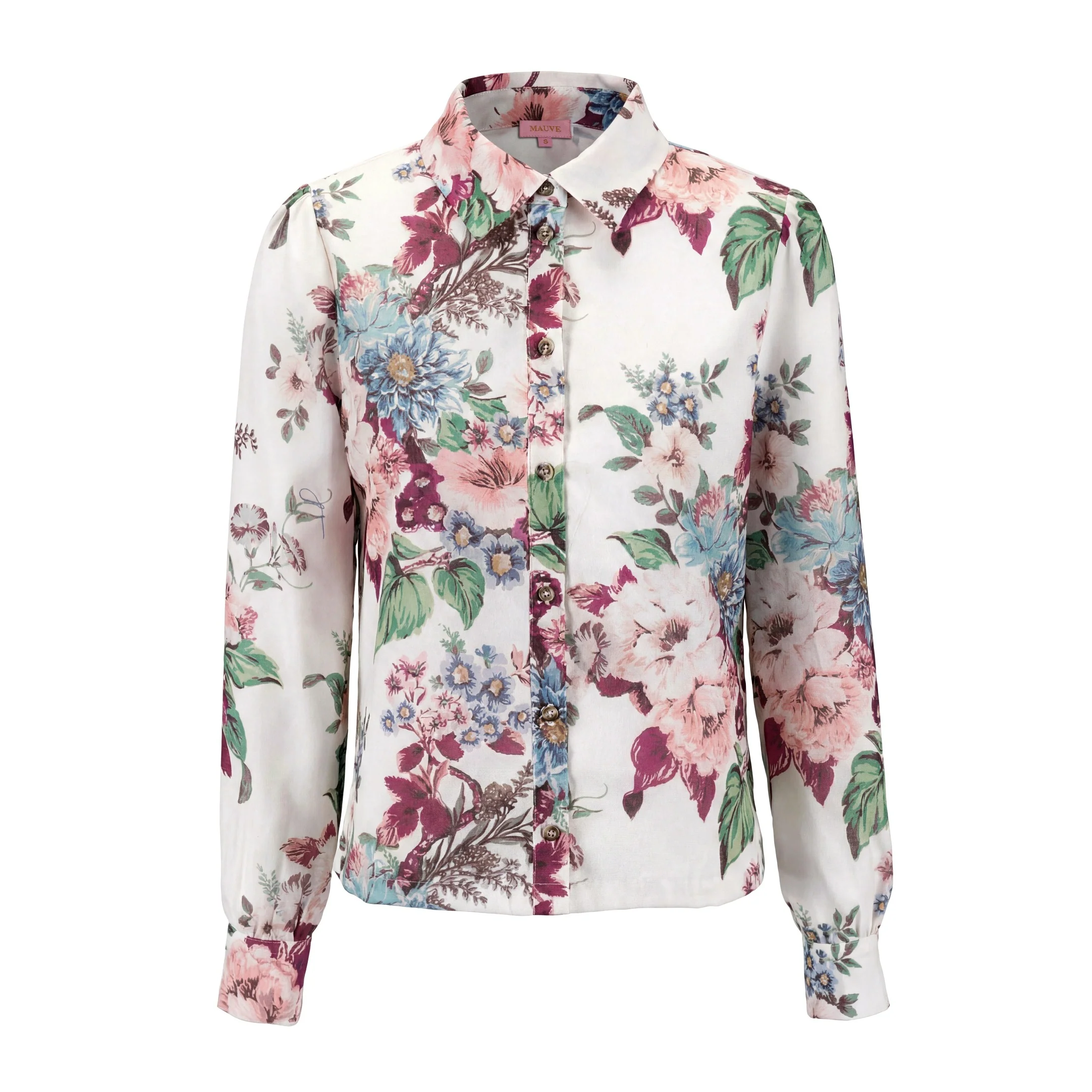 Floral Chiffon Blouse - Image 2