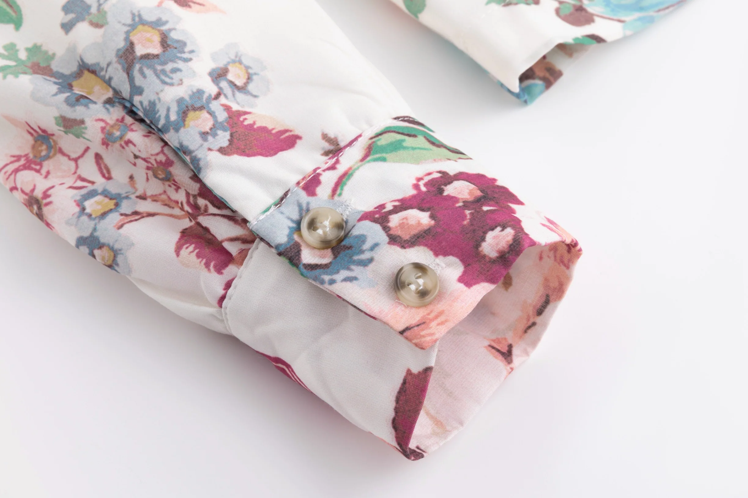 Floral Chiffon Blouse - Image 5