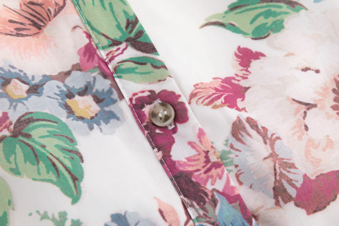 Floral Chiffon Blouse - Image 6