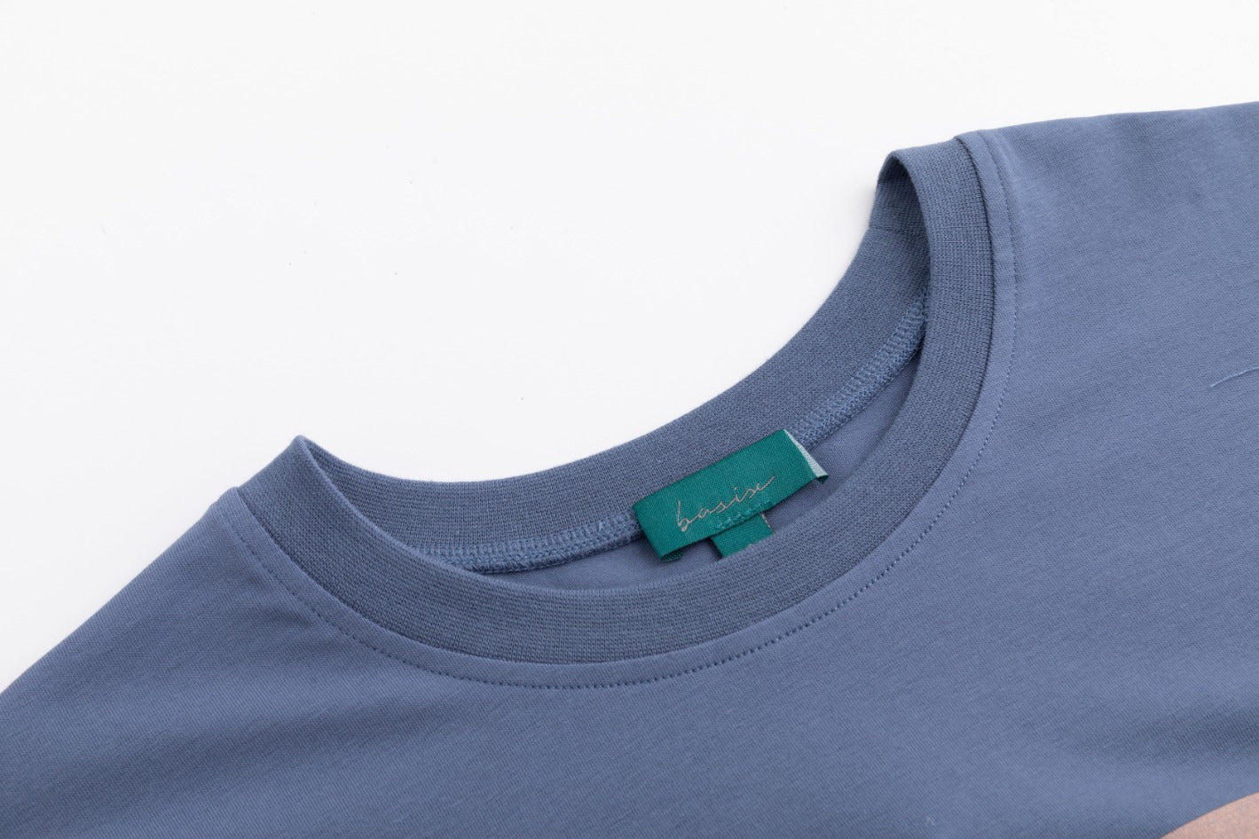 Graphic Box Tee - Blue - Image 6