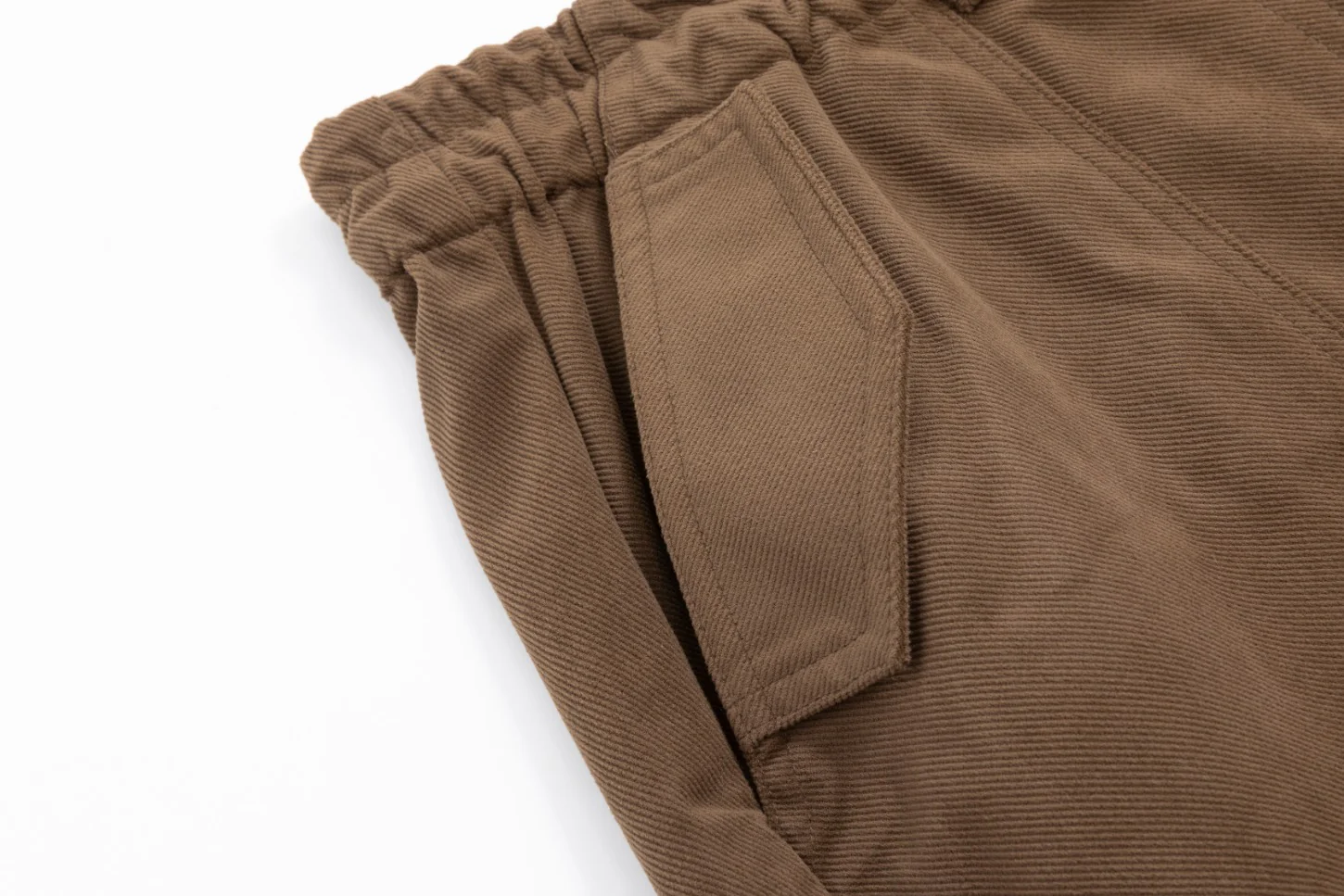 Multi Pocket Drawstring Skirt - Brown - Image 5