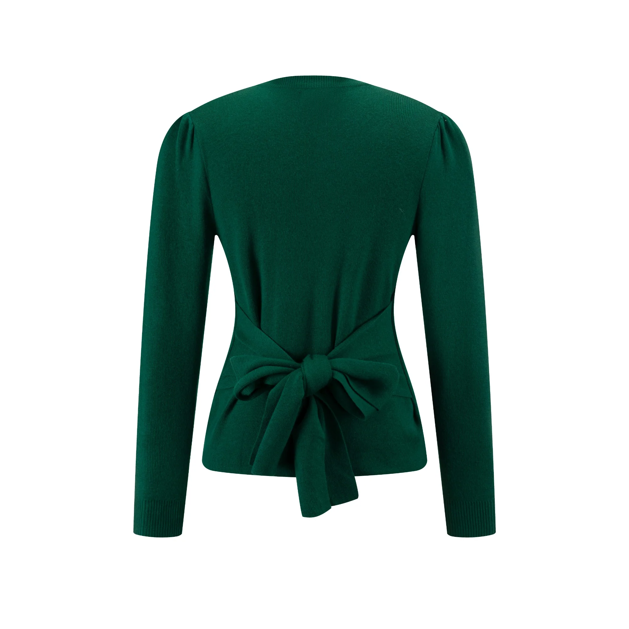 Green Wrap Top - Image 3