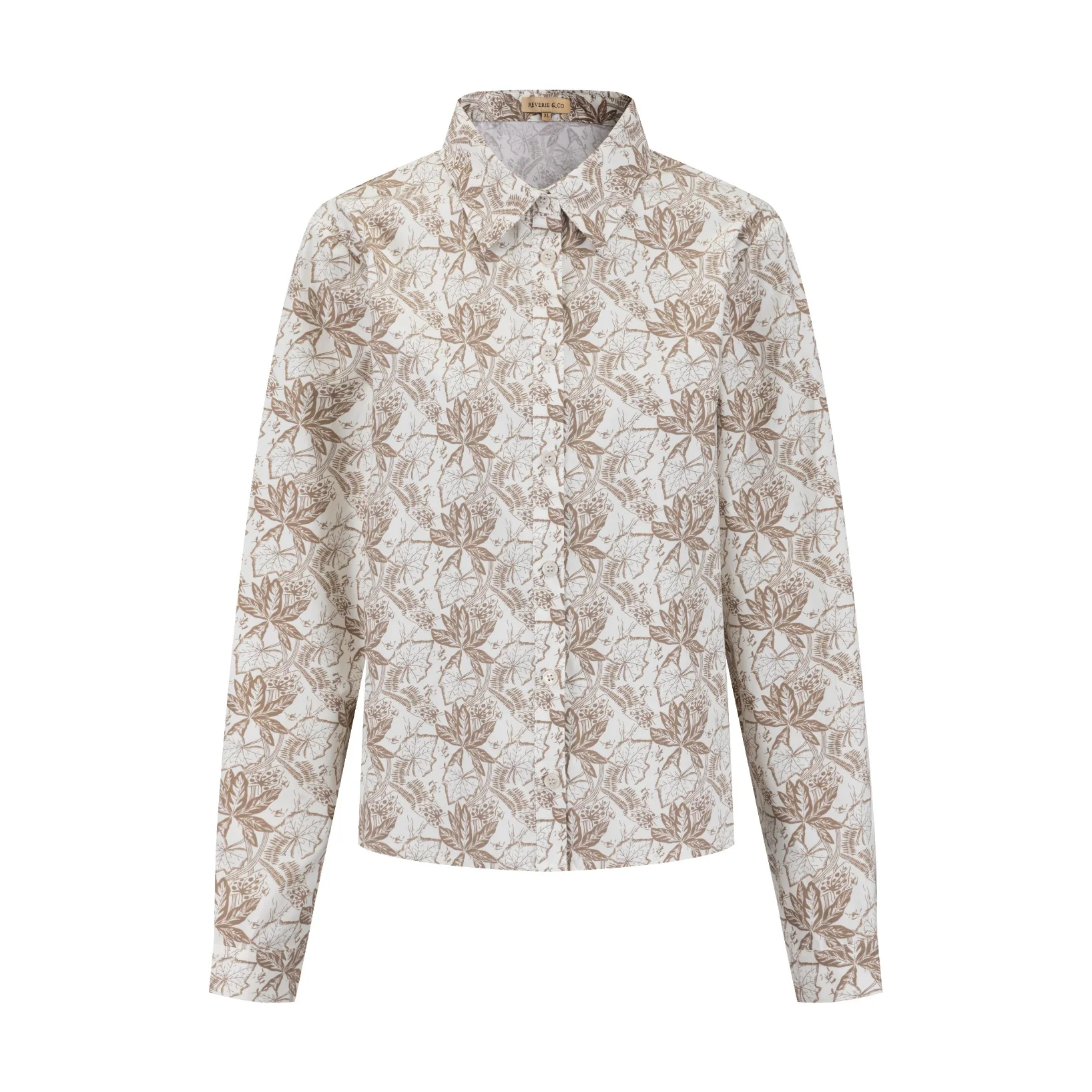Hawaiian Blouse - Fawn - Image 2