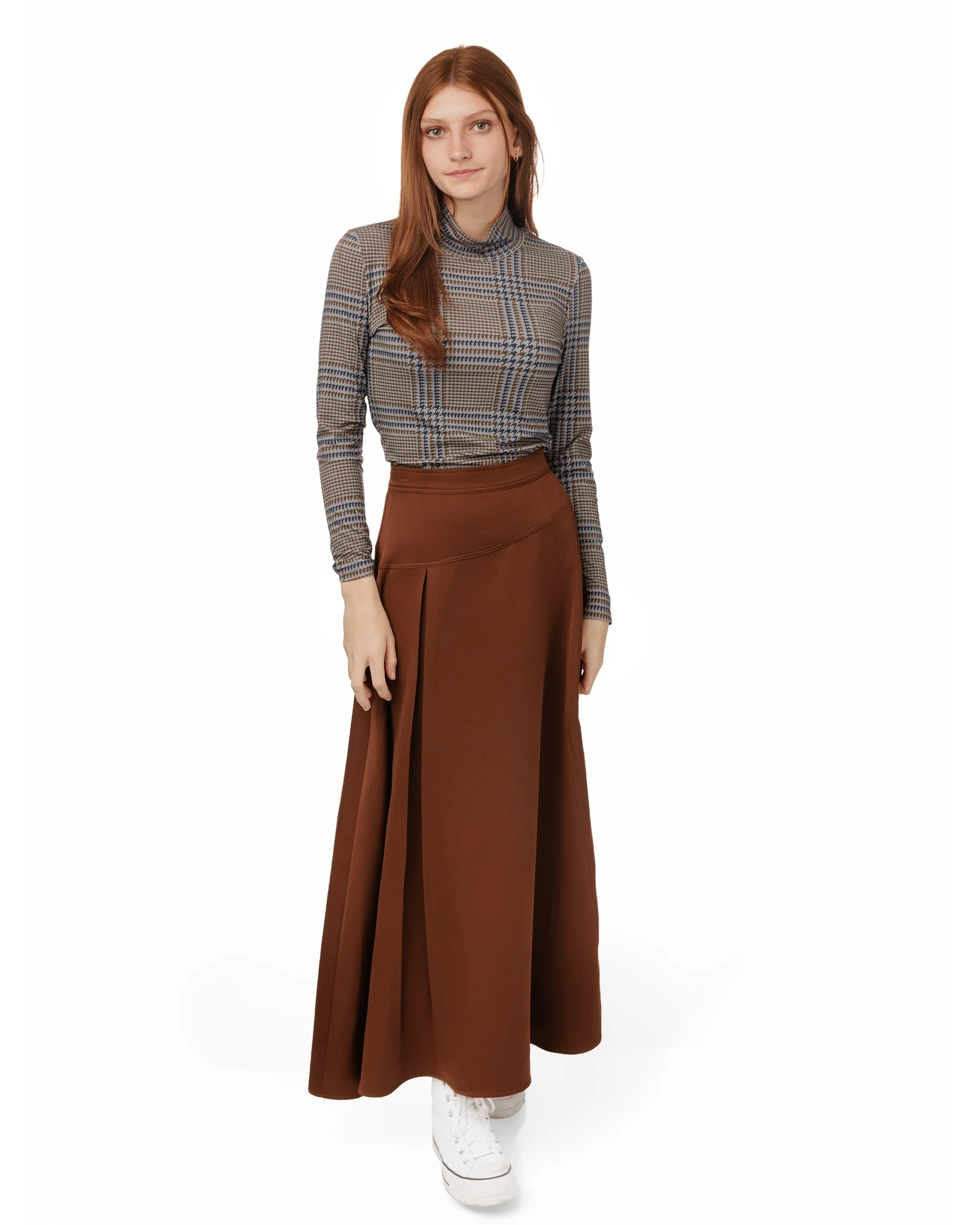 Houndstooth Mock Neck - Image 3