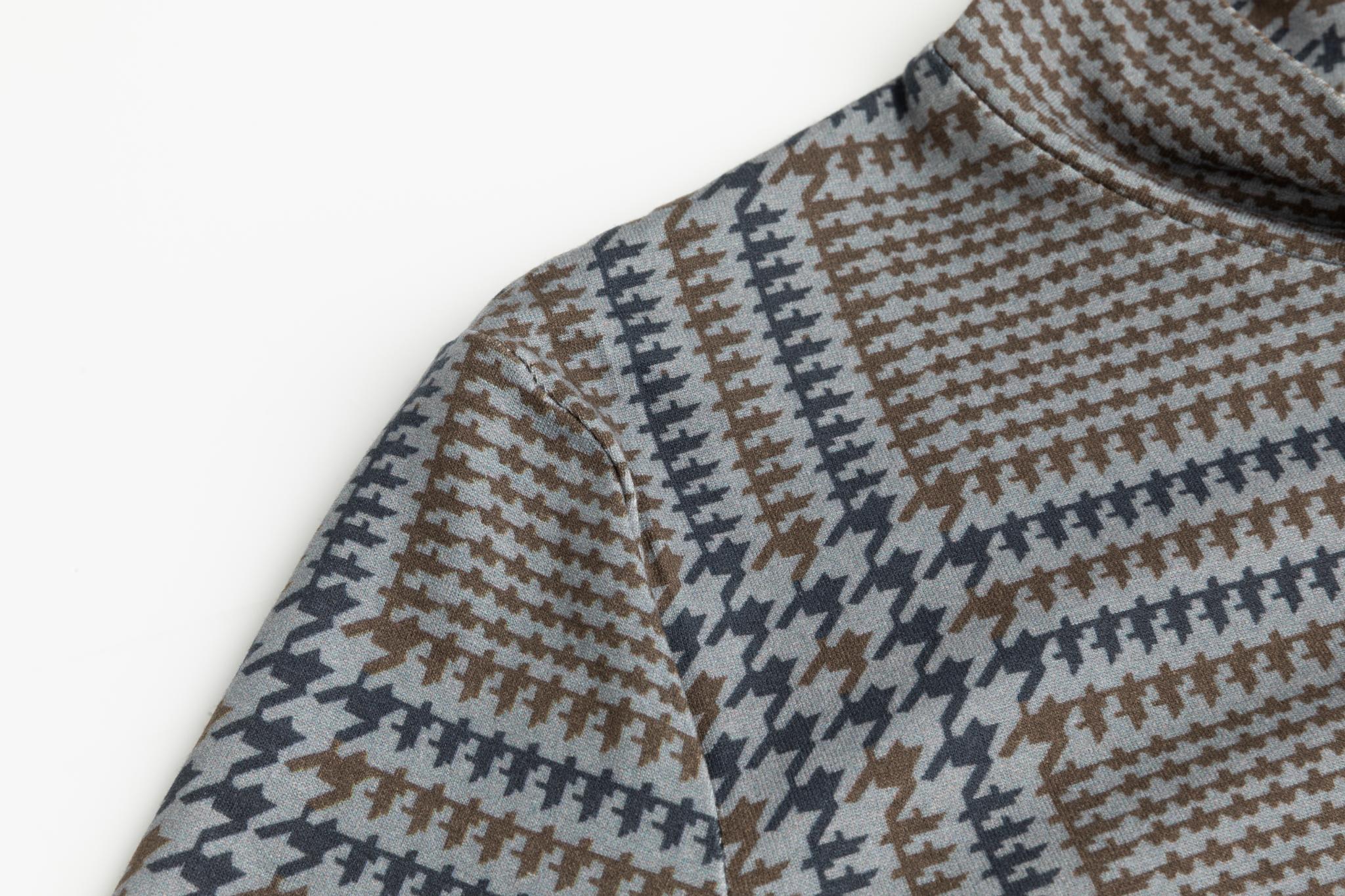 Houndstooth Mock Neck - Image 5