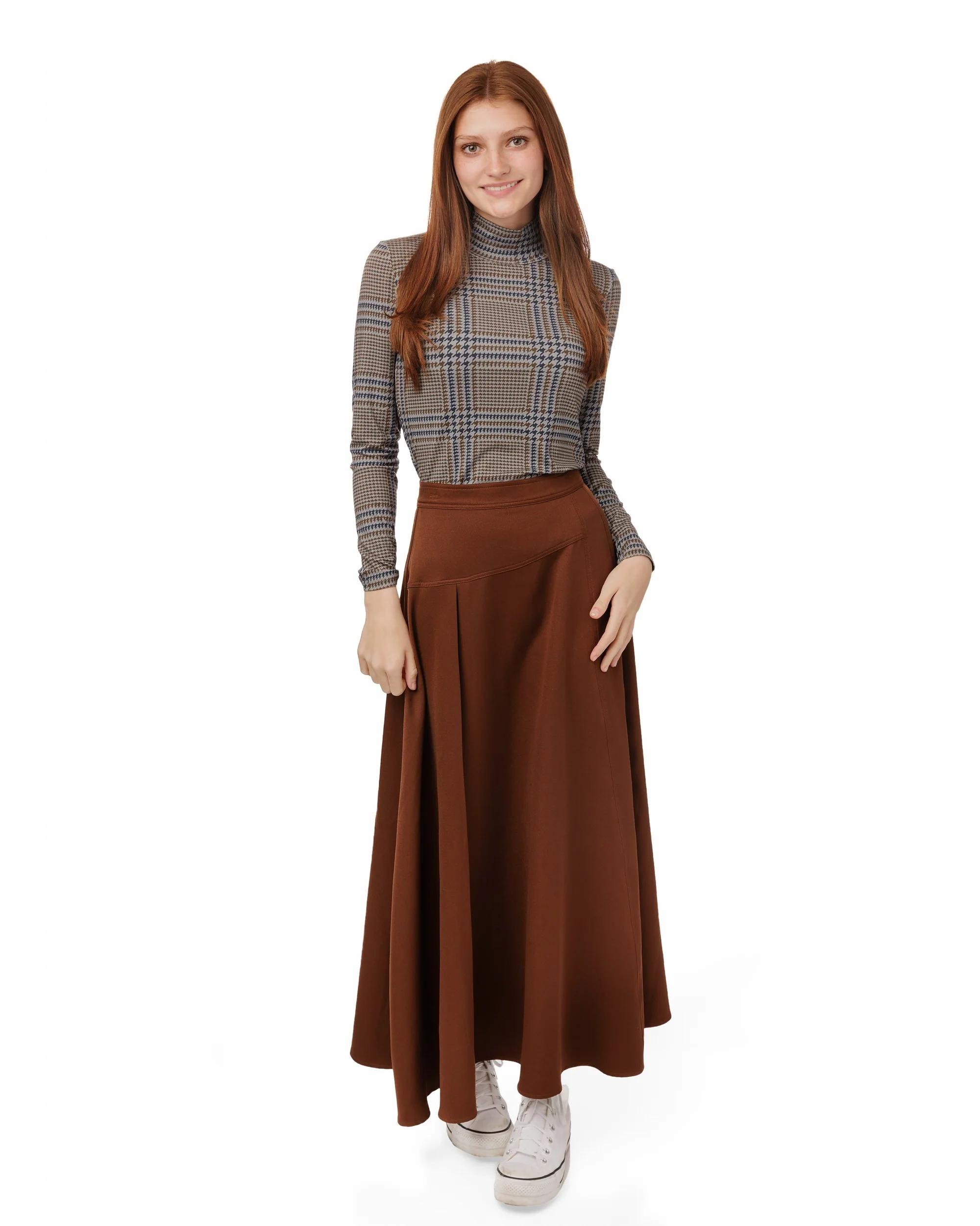 Houndstooth Mock Neck - Image 7