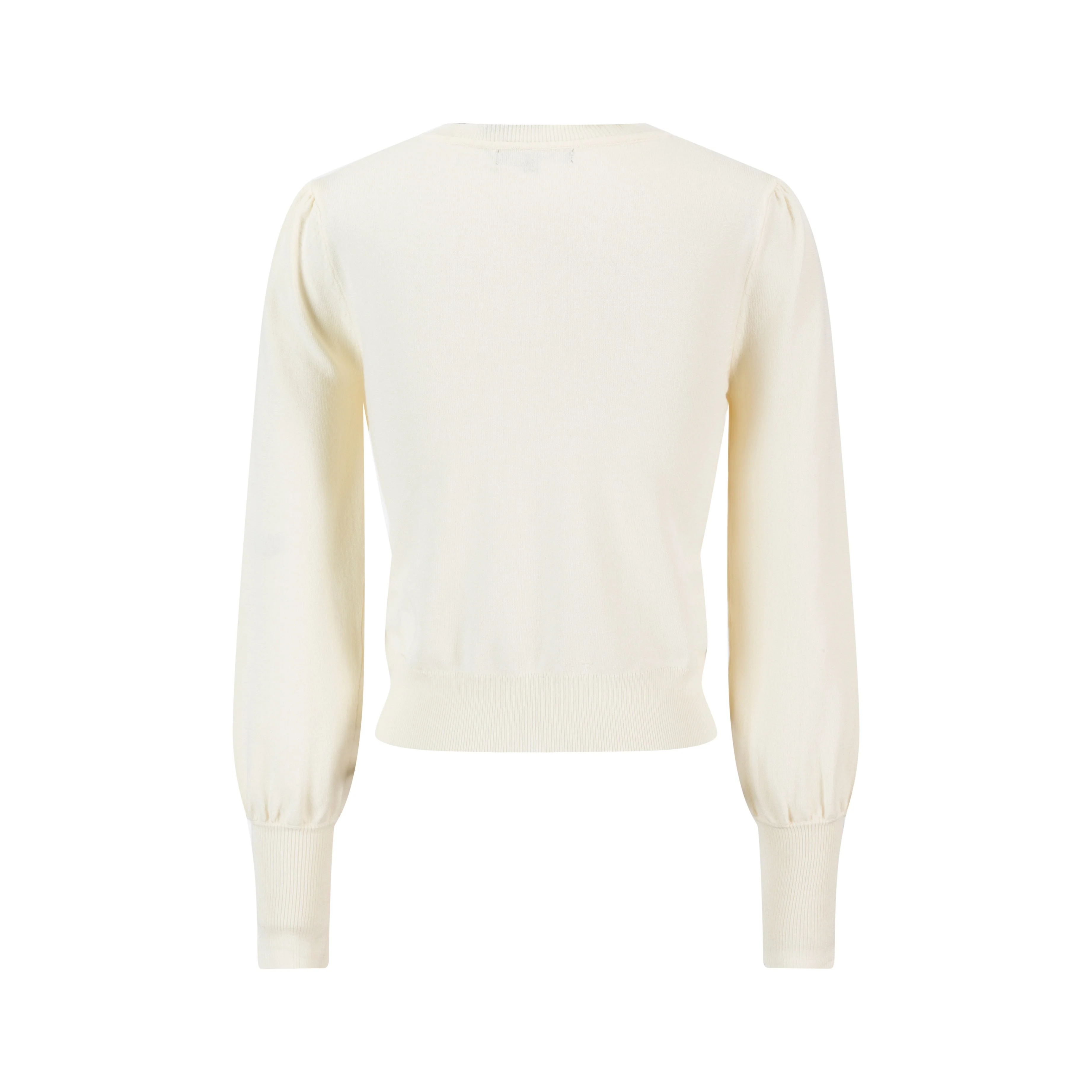 Knit Cardigan With Embroidery - Image 2