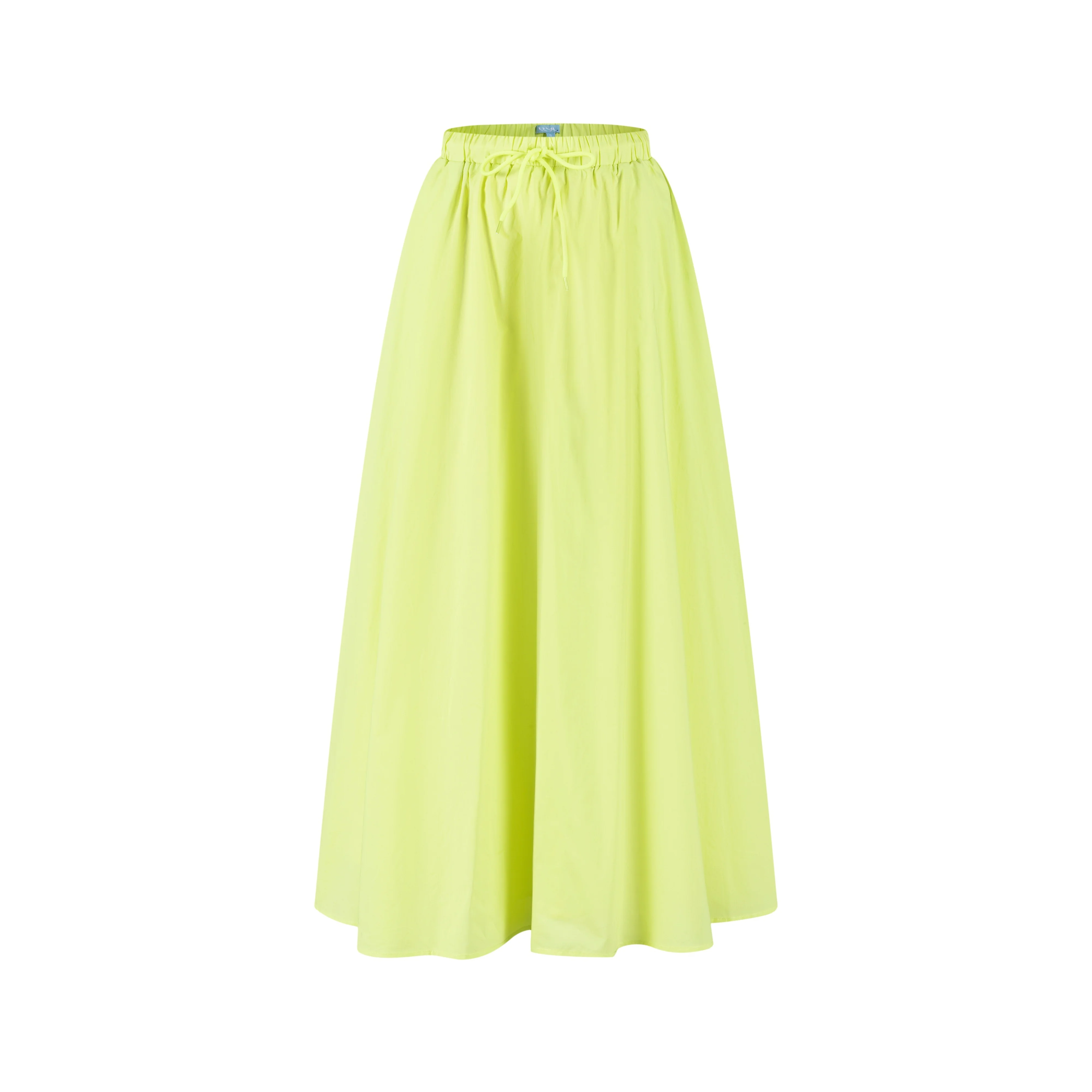 Lime Drawstring Skirt - Image 2