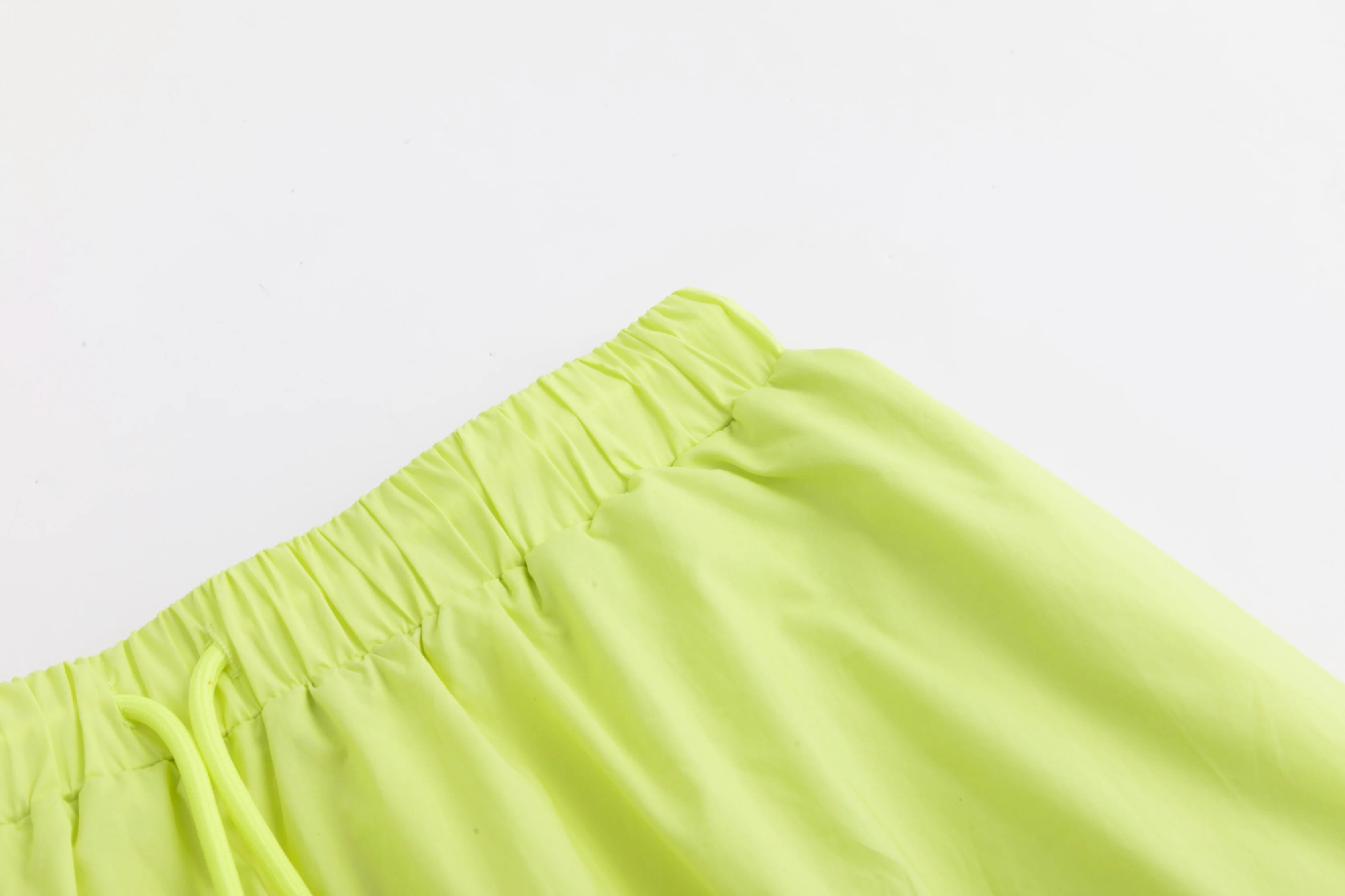 Lime Drawstring Skirt - Image 4