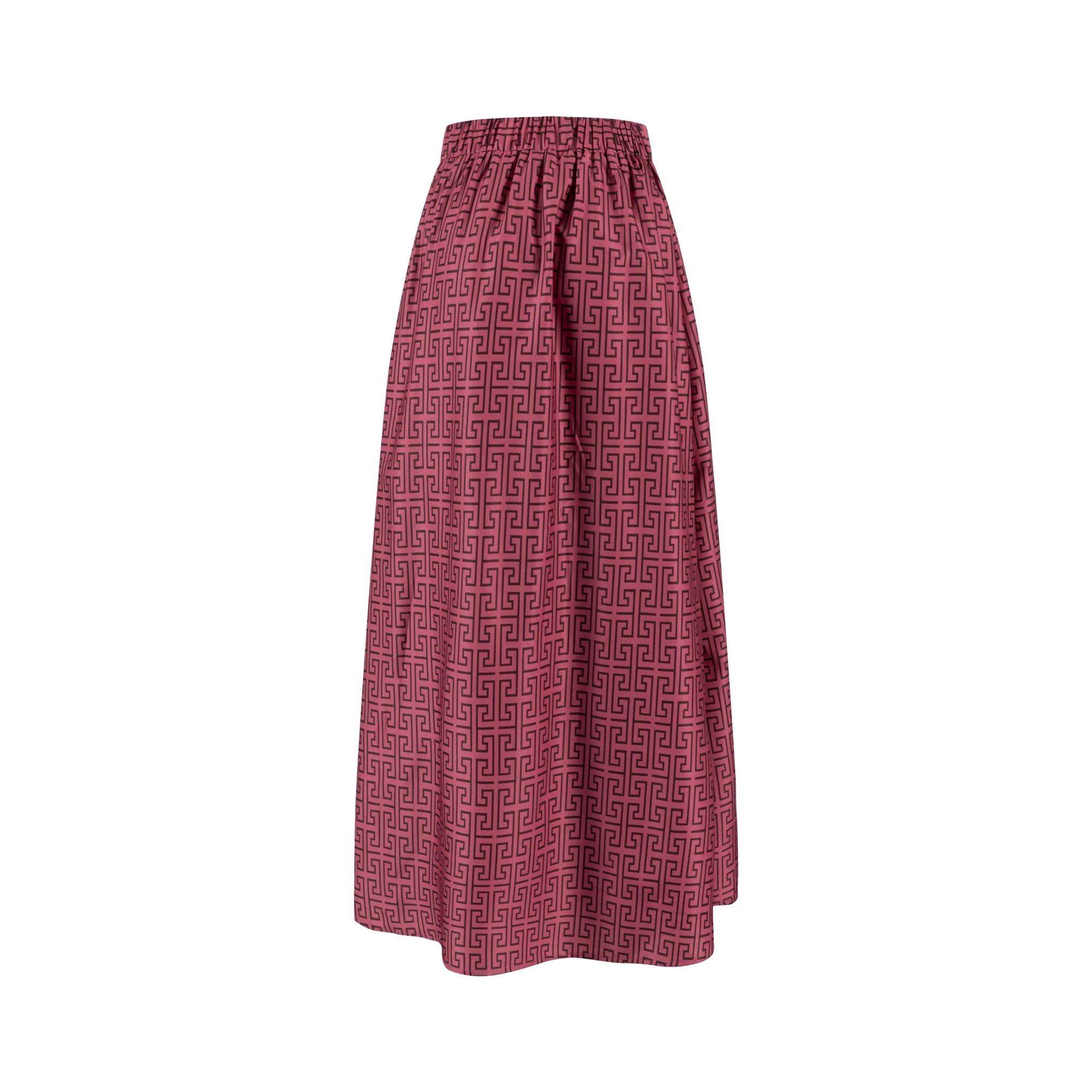 Logo Pink Slip Skirt - Image 3